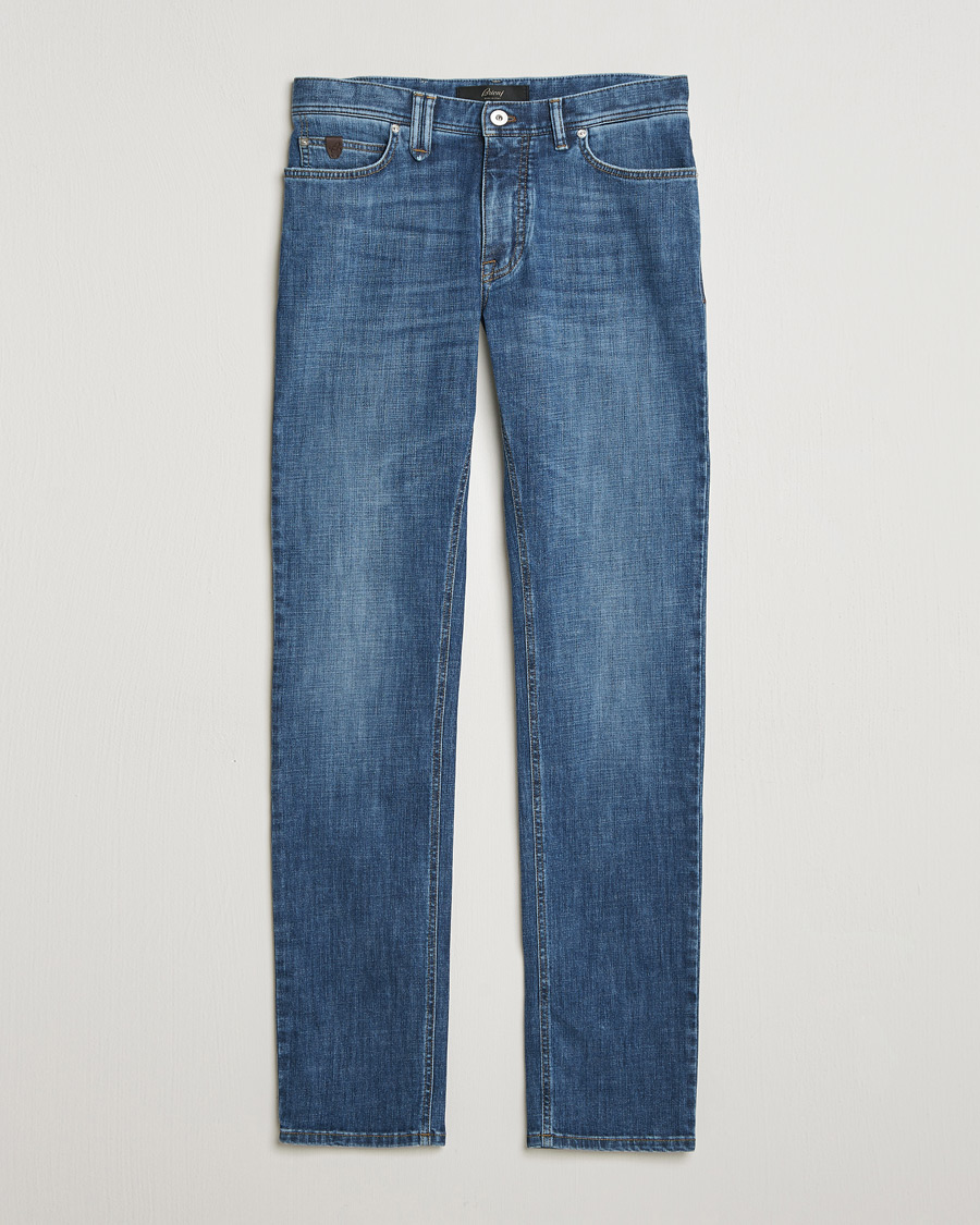 Herren | Jeans | Brioni | 5-Pocket Denim  Medium Blue Wash