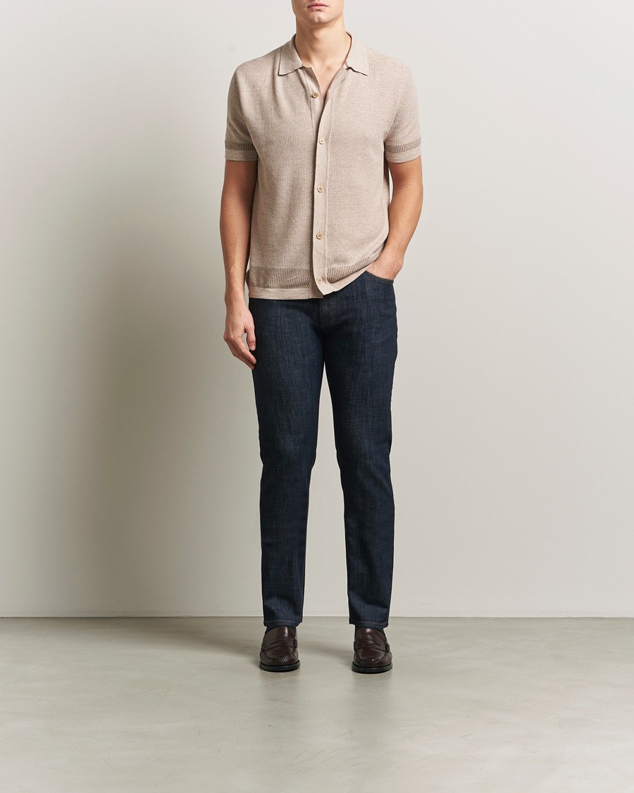 Herren | Hosen | Brioni | 5-Pocket Denim Dark Blue Wash