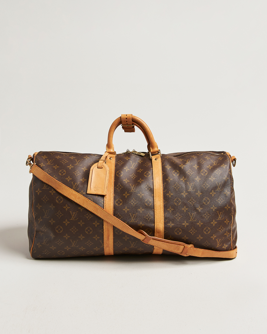 Herren | Pre-Owned & Vintage Bags | Louis Vuitton Pre-Owned | Keepall Bandouliére 55 Monogram