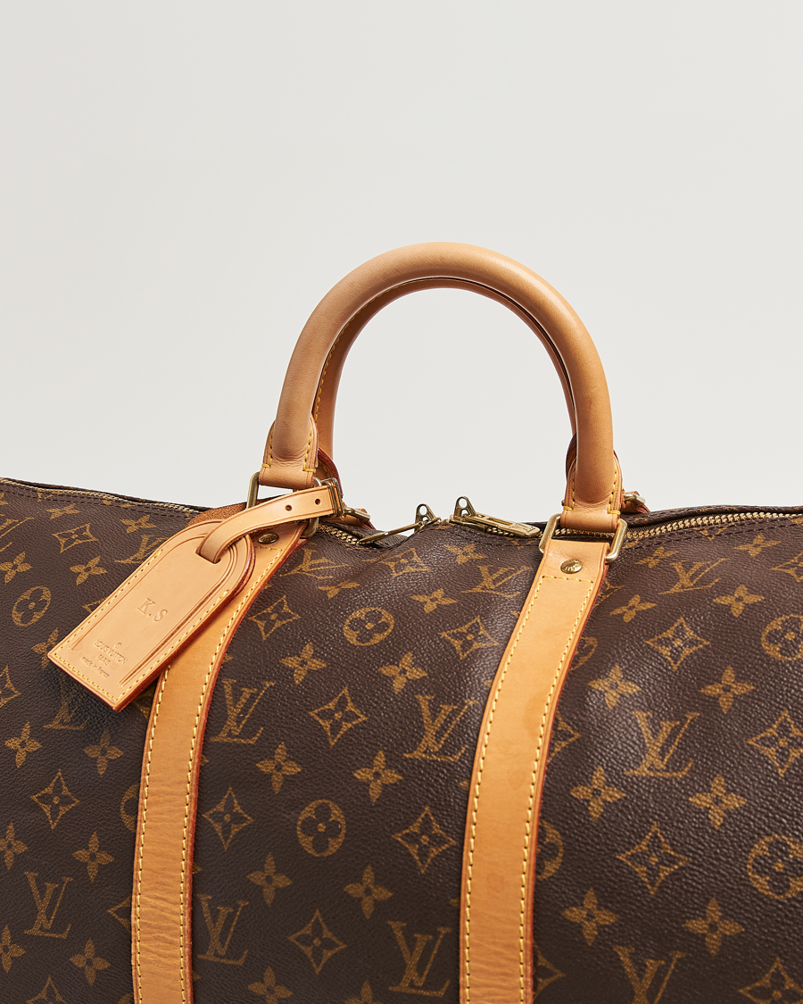 Herren | Pre-Owned & Vintage Bags | Louis Vuitton Pre-Owned | Keepall Bandouliére 50 Monogram