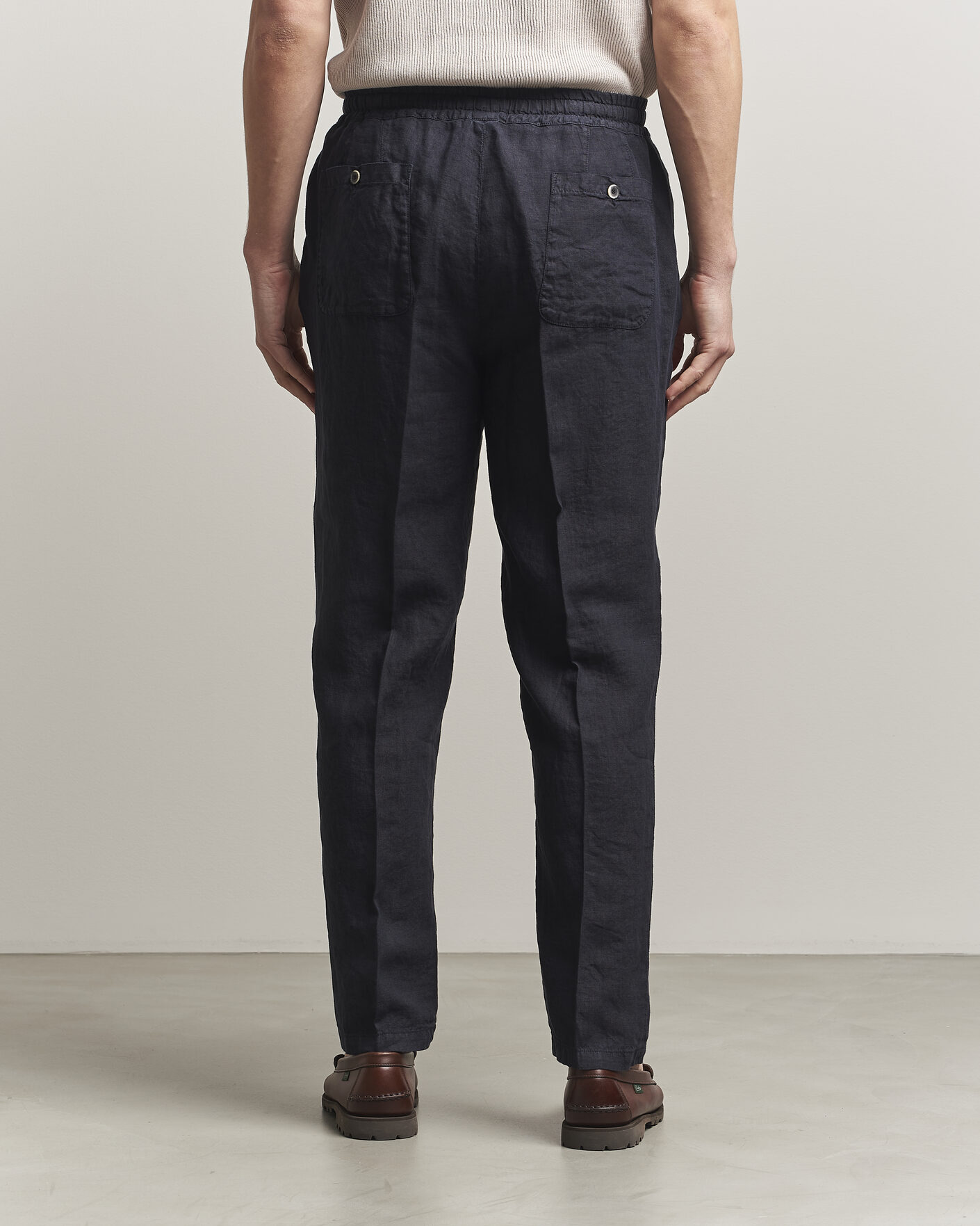 Herren | Hosen | Altea | Linen Pants Navy