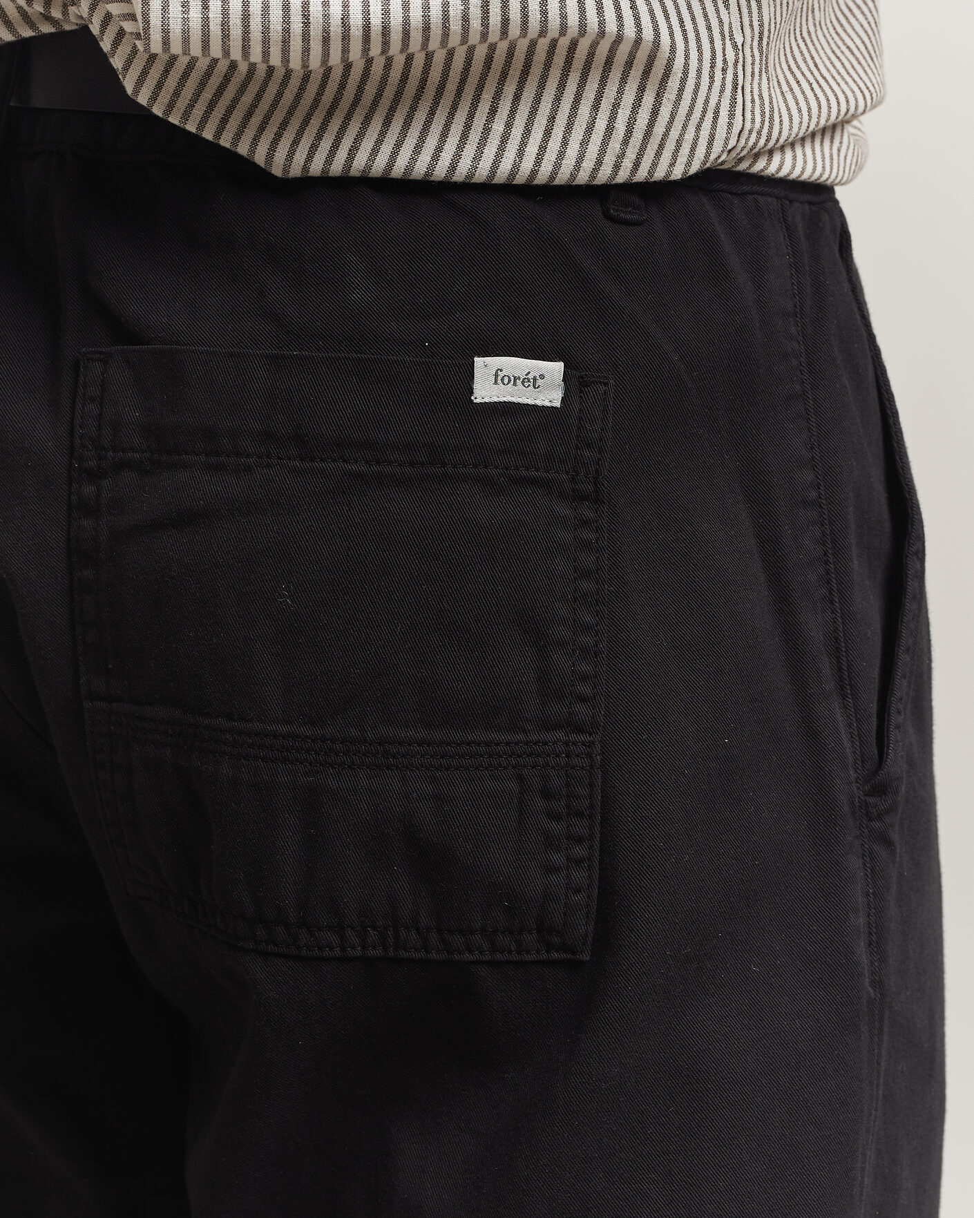Herren | Hosen | Forét | Clay Light Pants Black