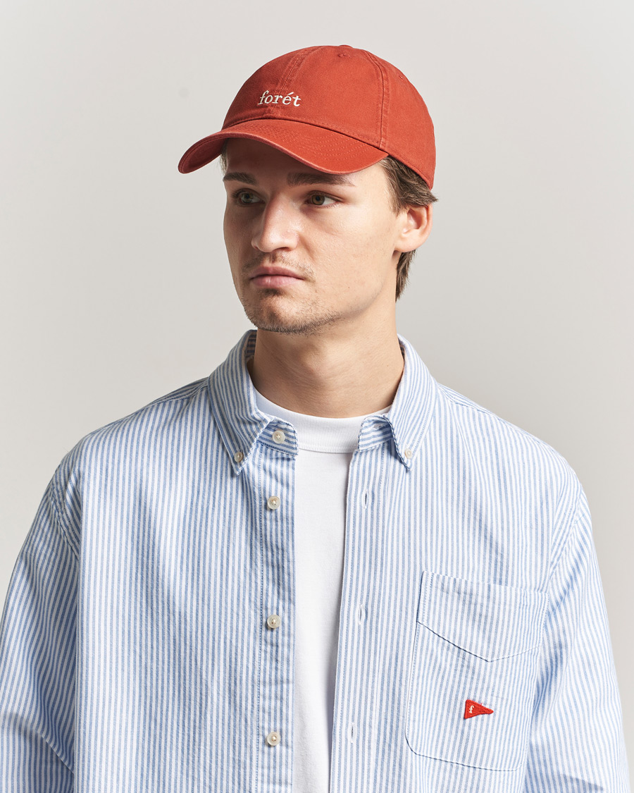 Herren | Hüte & Mützen | Forét | Hawk Washed Cap Red