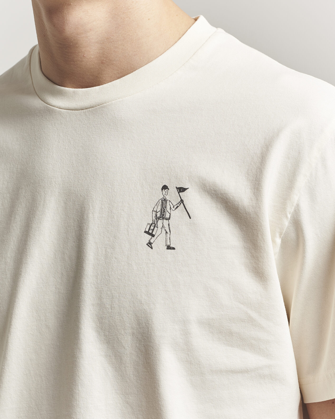 Herren | T-Shirts | Forét | Walker T-Shirt Cloud