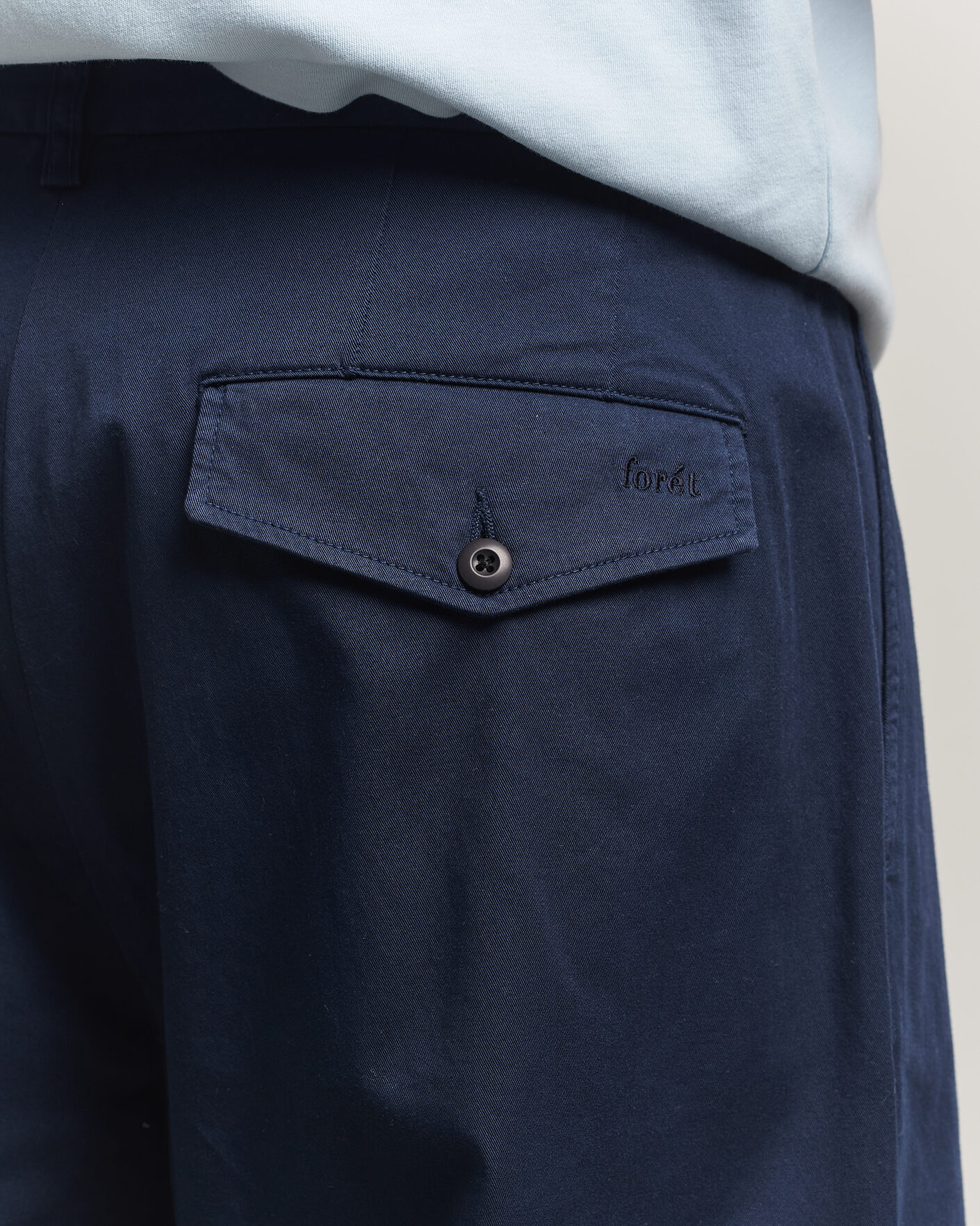Herren | Hosen | Forét | Writer Relaxed Fit Pants Navy