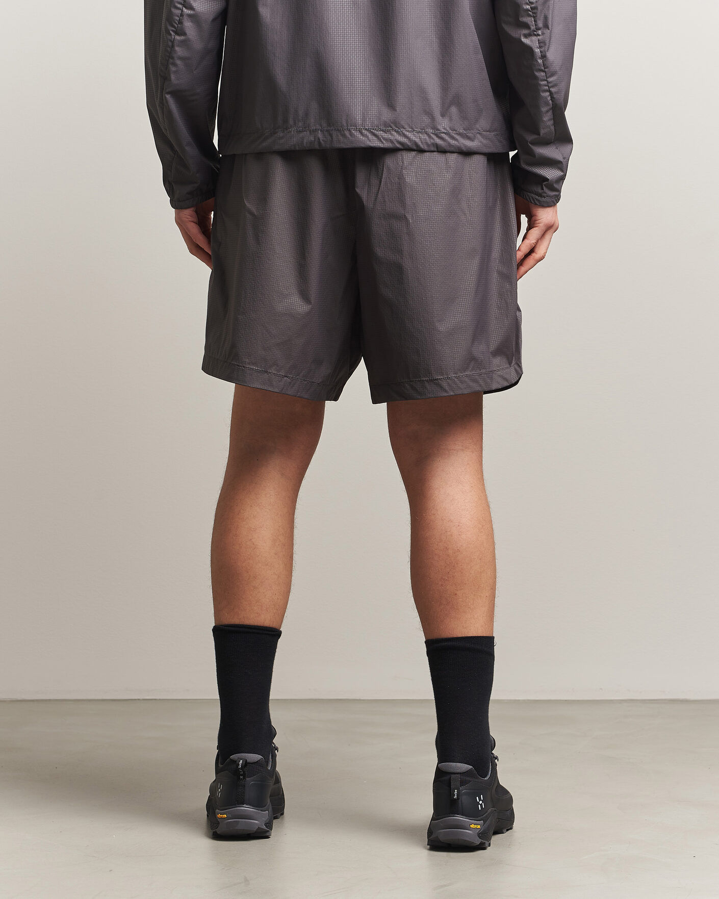 Herren | Shorts | Stone Island | Stellina Nylon Stretch Shorts Charcoal