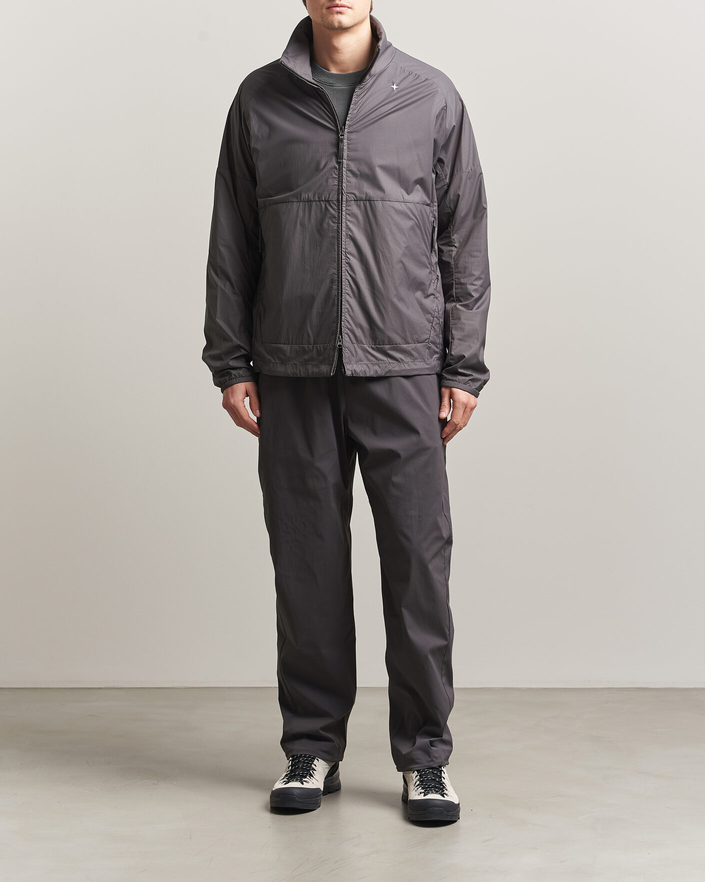 Herren | Jacken | Stone Island | Stellina Nylon Stretch Field Jacket Charcoal