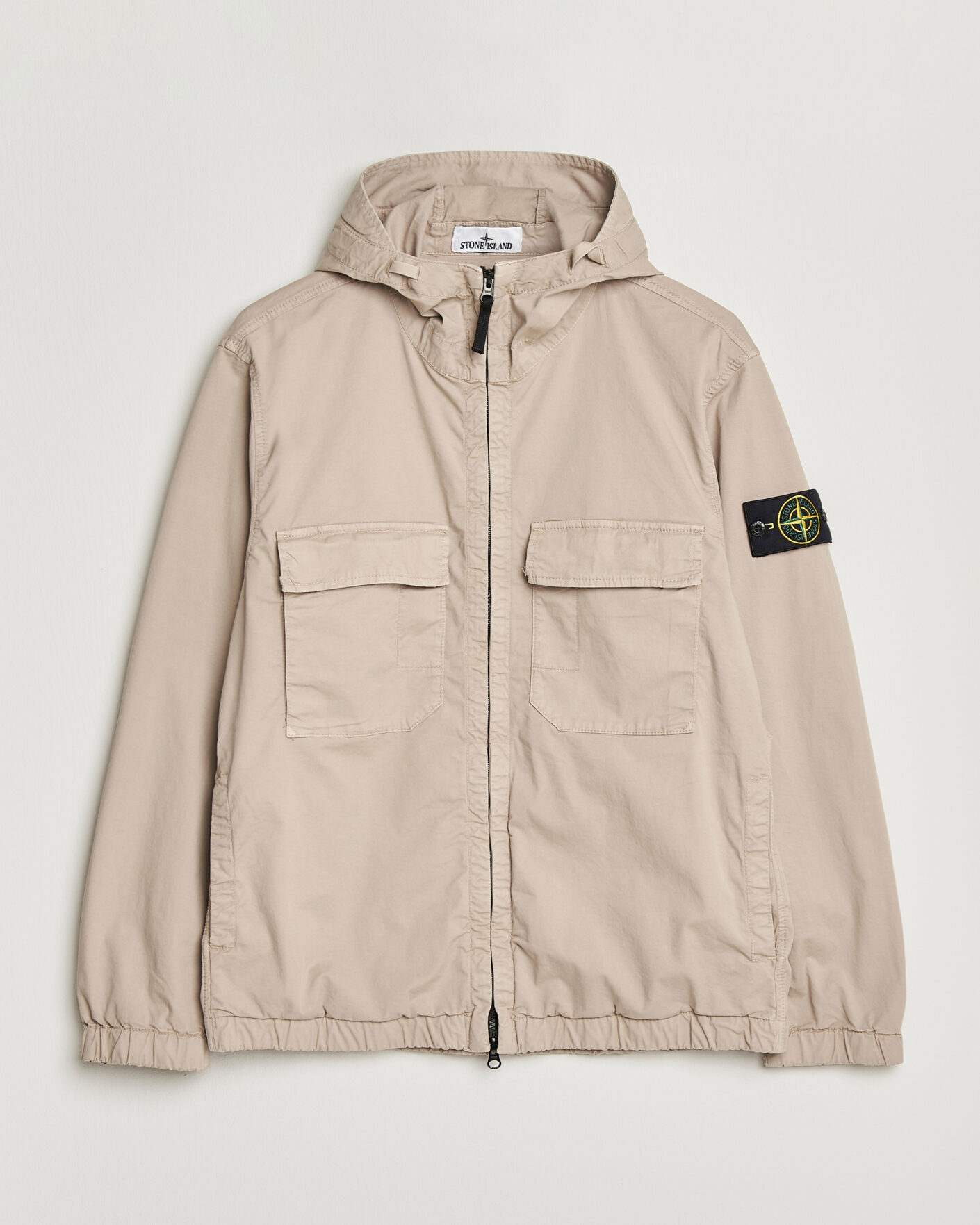 Herren | Jacken | Stone Island | Stretch Cotton Twill Hood Jacket Desert
