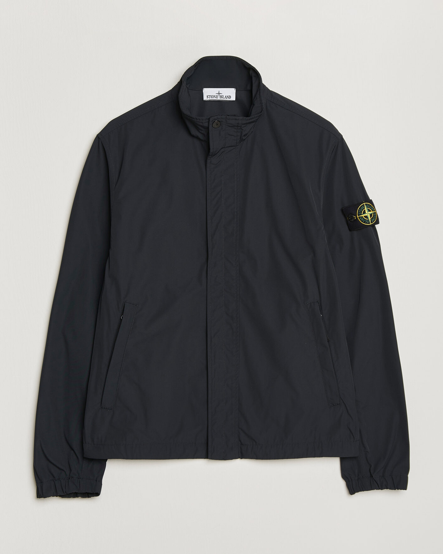 Herren | Jacken | Stone Island | Micro Twill Stand Collar Jacket Black