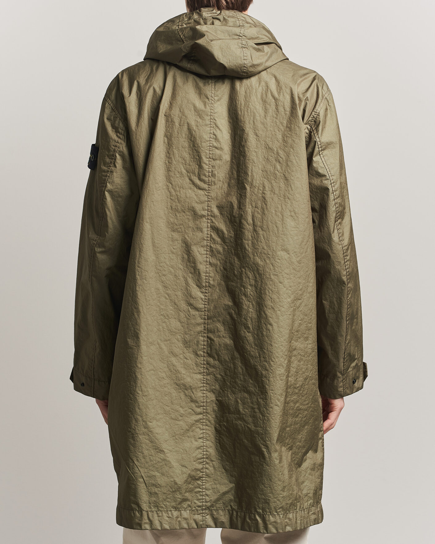Herren | Jacken | Stone Island | Membrana 3L Hooded Parka Military Green