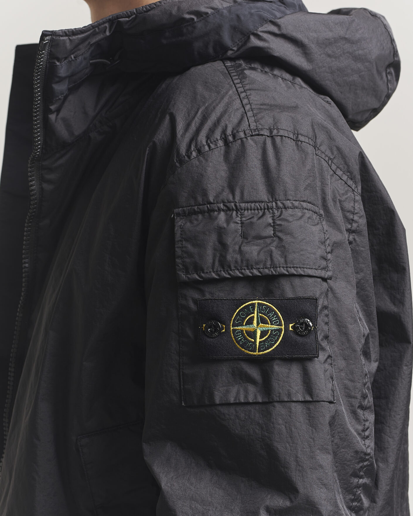 Herren | Jacken | Stone Island | Membrana 3L Hood Jacket Black