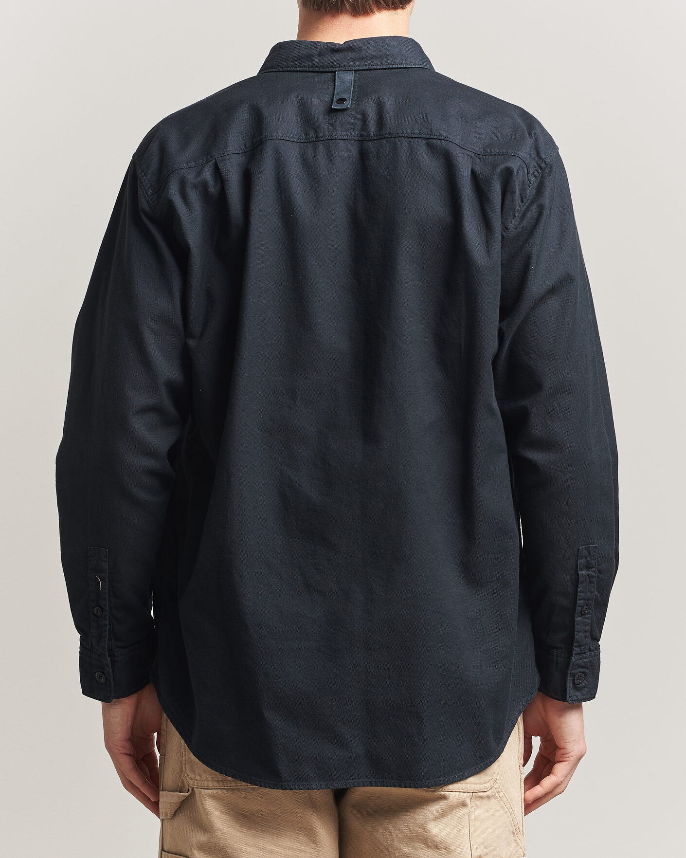 Herren | Hemden | Stone Island | Organic Cotton Oxford Shirt Navy