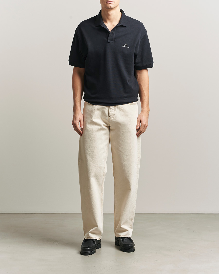 Herren | Poloshirts | Stone Island | Organic Cotton Pique Navy