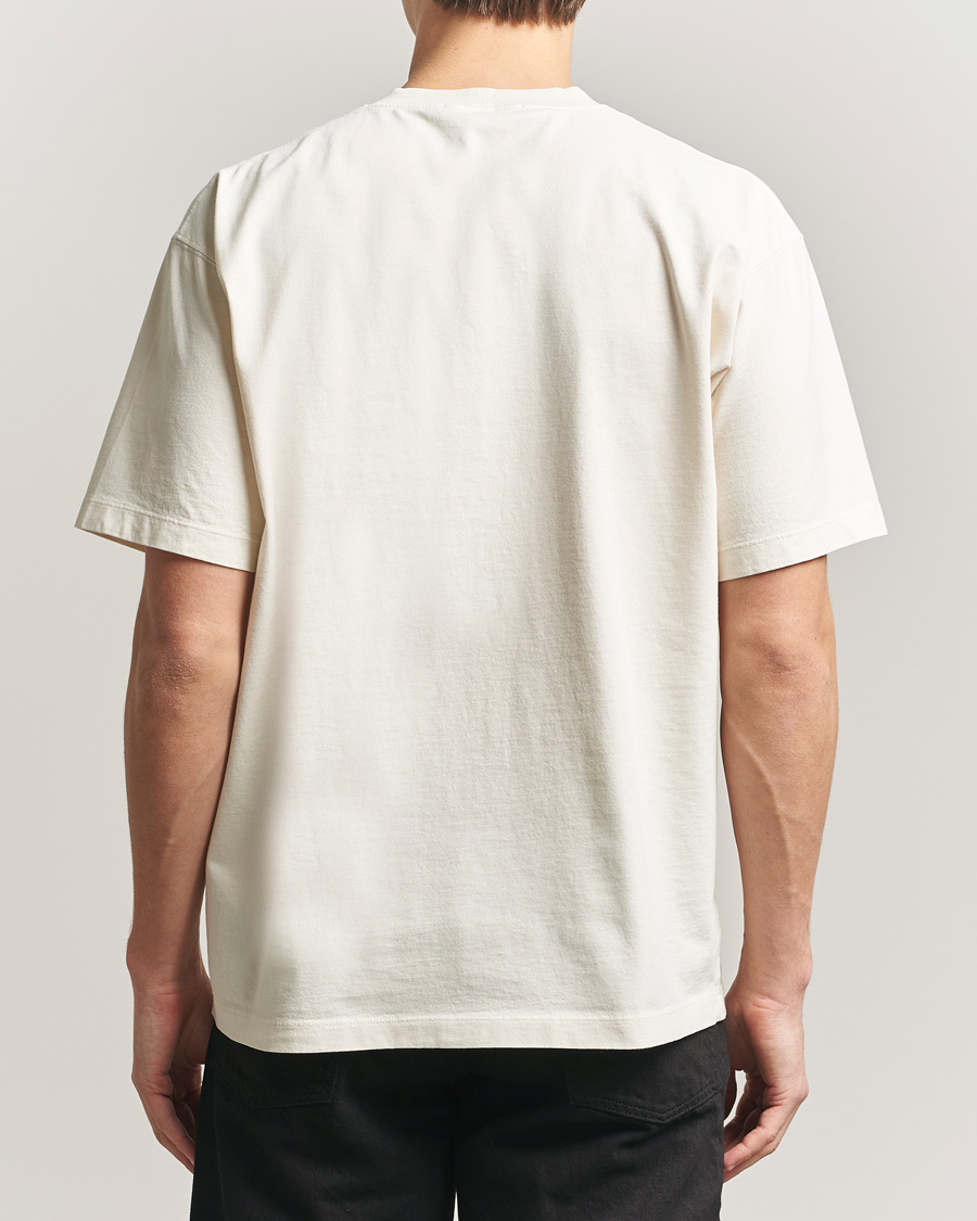 Herren | T-Shirts | Stone Island | Combed Organic Cotton T-Shirt Ivory