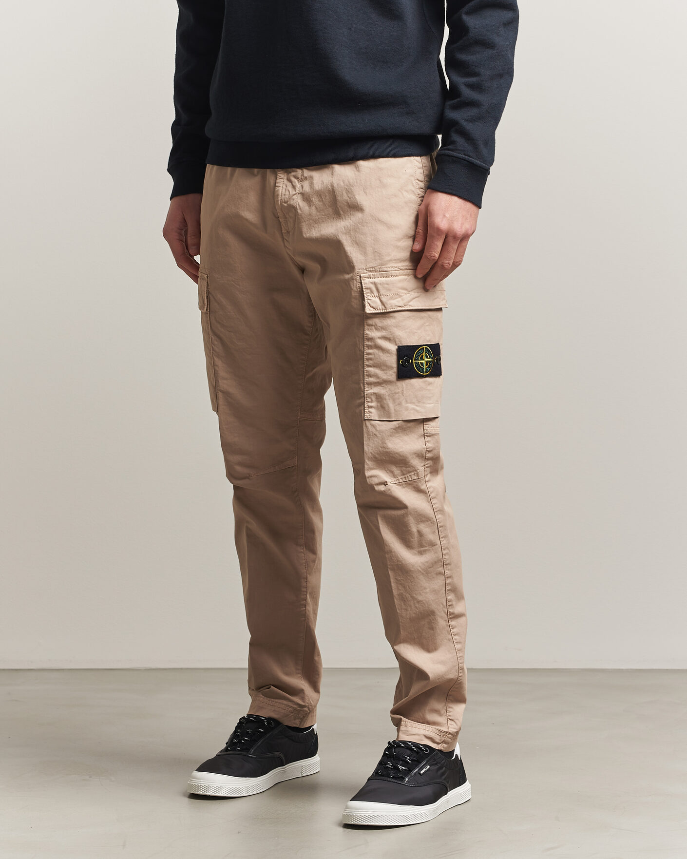 Herren | Hosen | Stone Island | Stretch Cotton Twill Cargo Trousers Desert