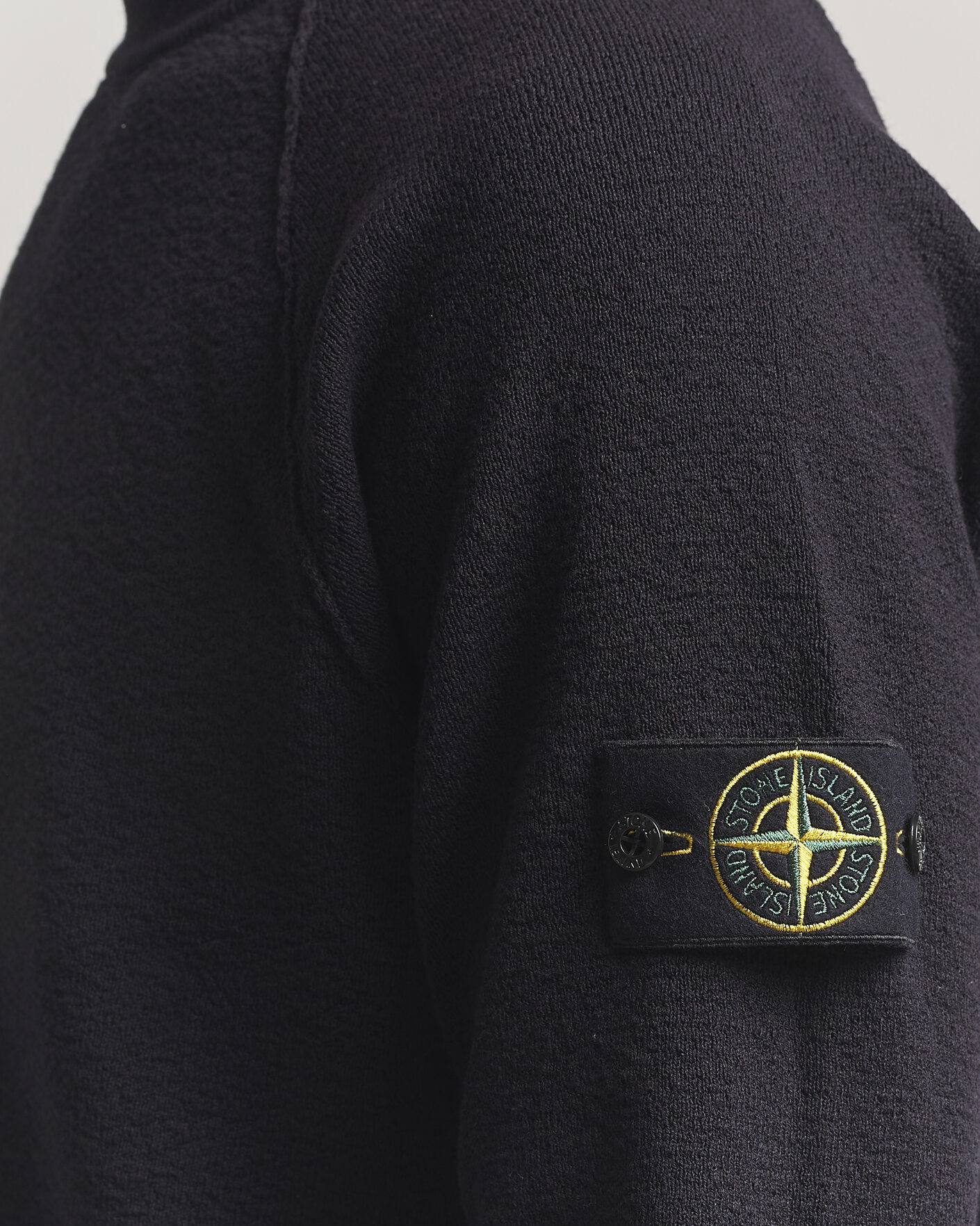 Herren | Pullover | Stone Island | Raw Hand Organic Cotton Crewneck Navy