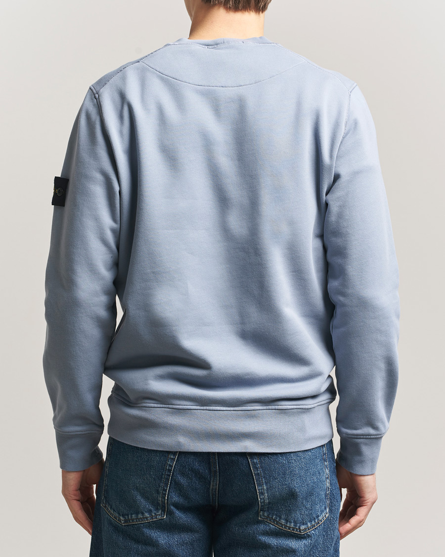 Herren | Pullover | Stone Island | Garment Dyed Fleece Sweatshirt Dark Blue