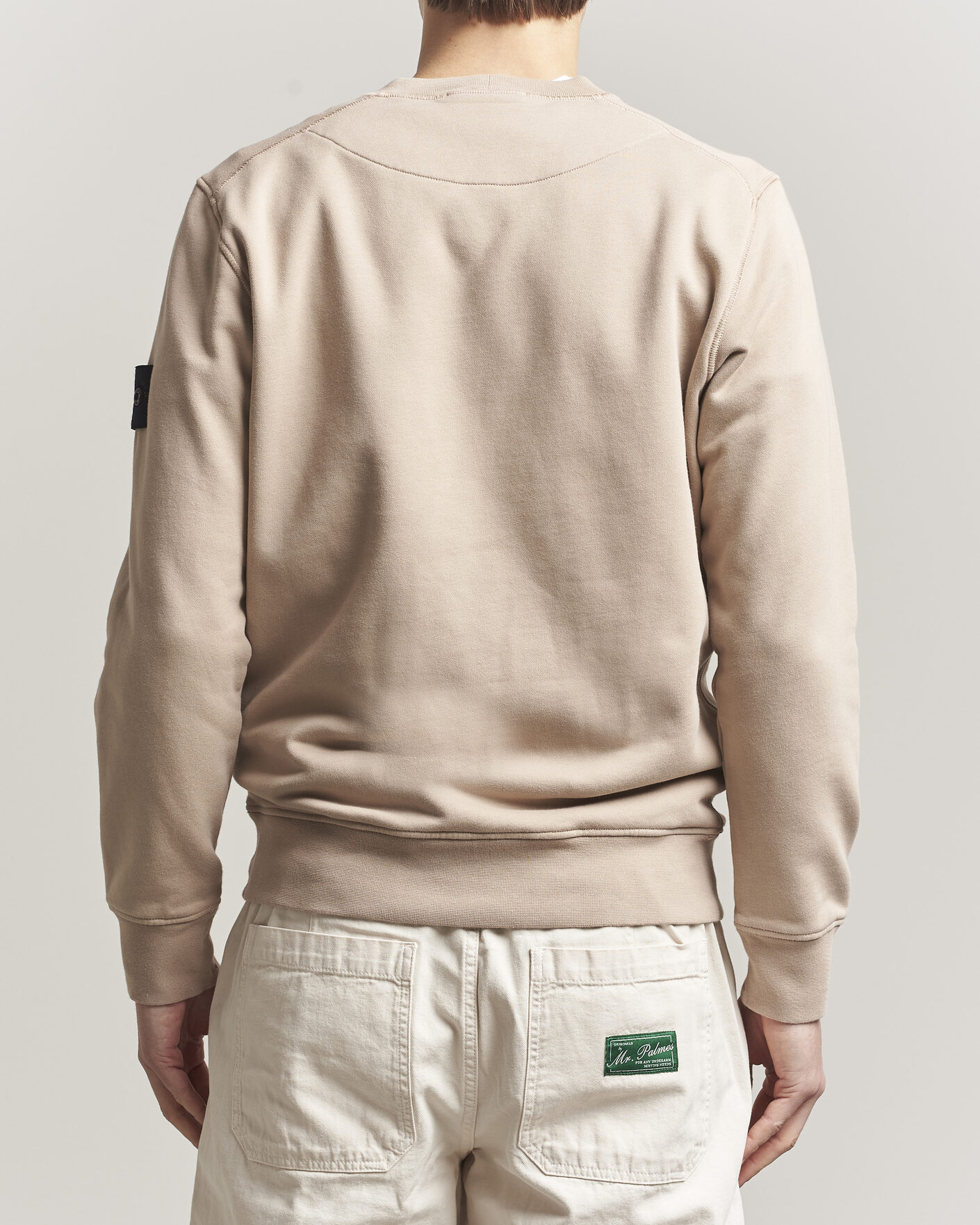 Herren | Pullover | Stone Island | Garment Dyed Fleece Sweatshirt Desert
