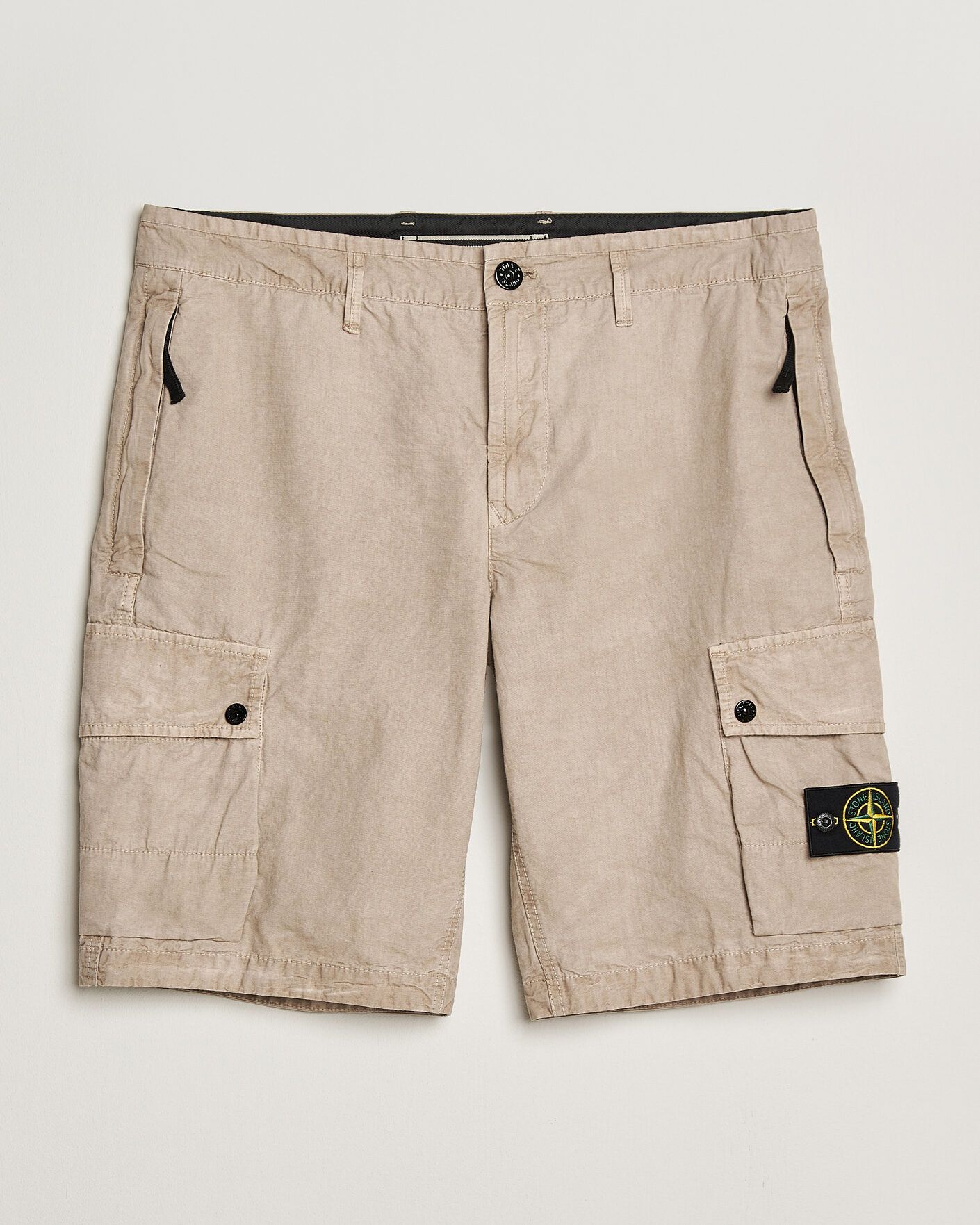 Herren | Shorts | Stone Island | Brushed Cotton Canvas Cargo Shorts Desert