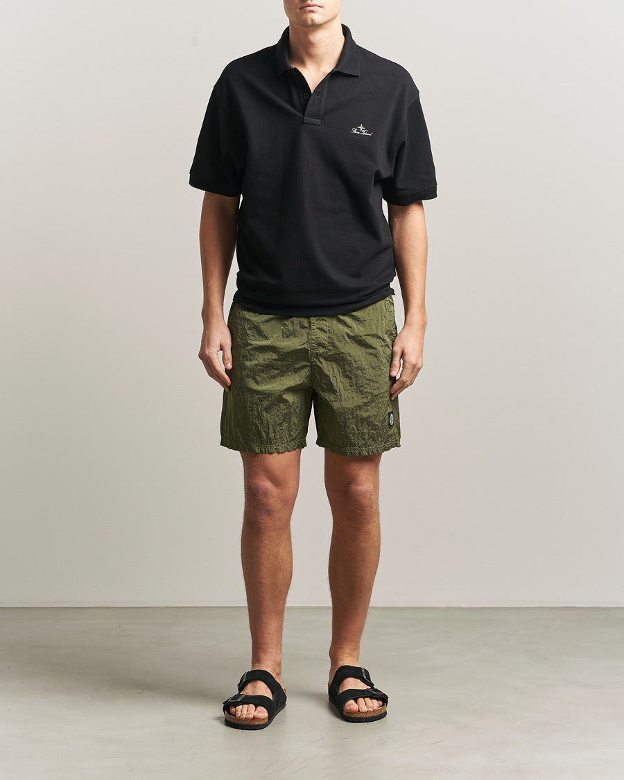 Herren | Badehosen | Stone Island | Nylon Metal Econyl Swimshorts Military Green