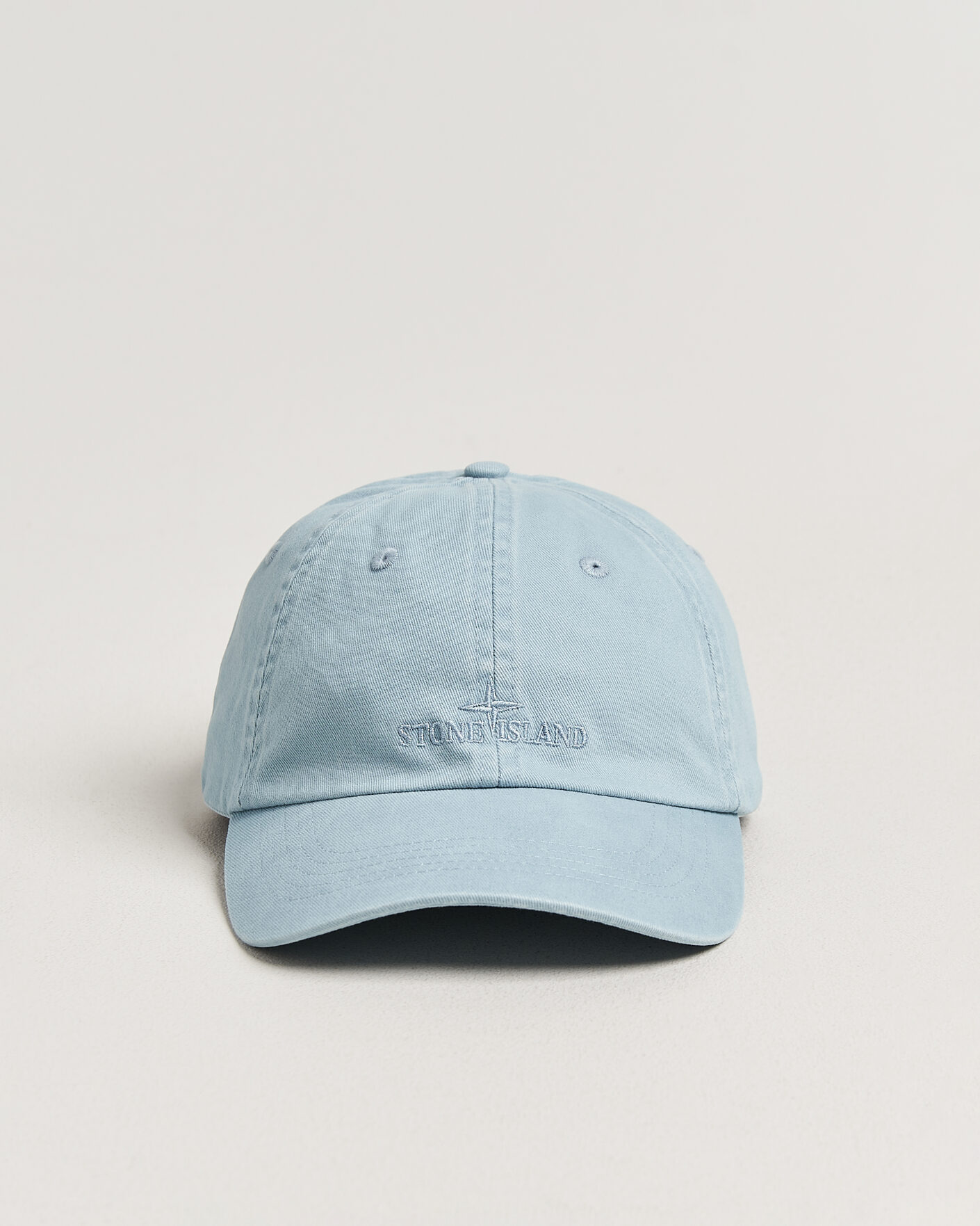 Herren | Hüte & Mützen | Stone Island | Cotton Gabardine Cap Dusty Blue