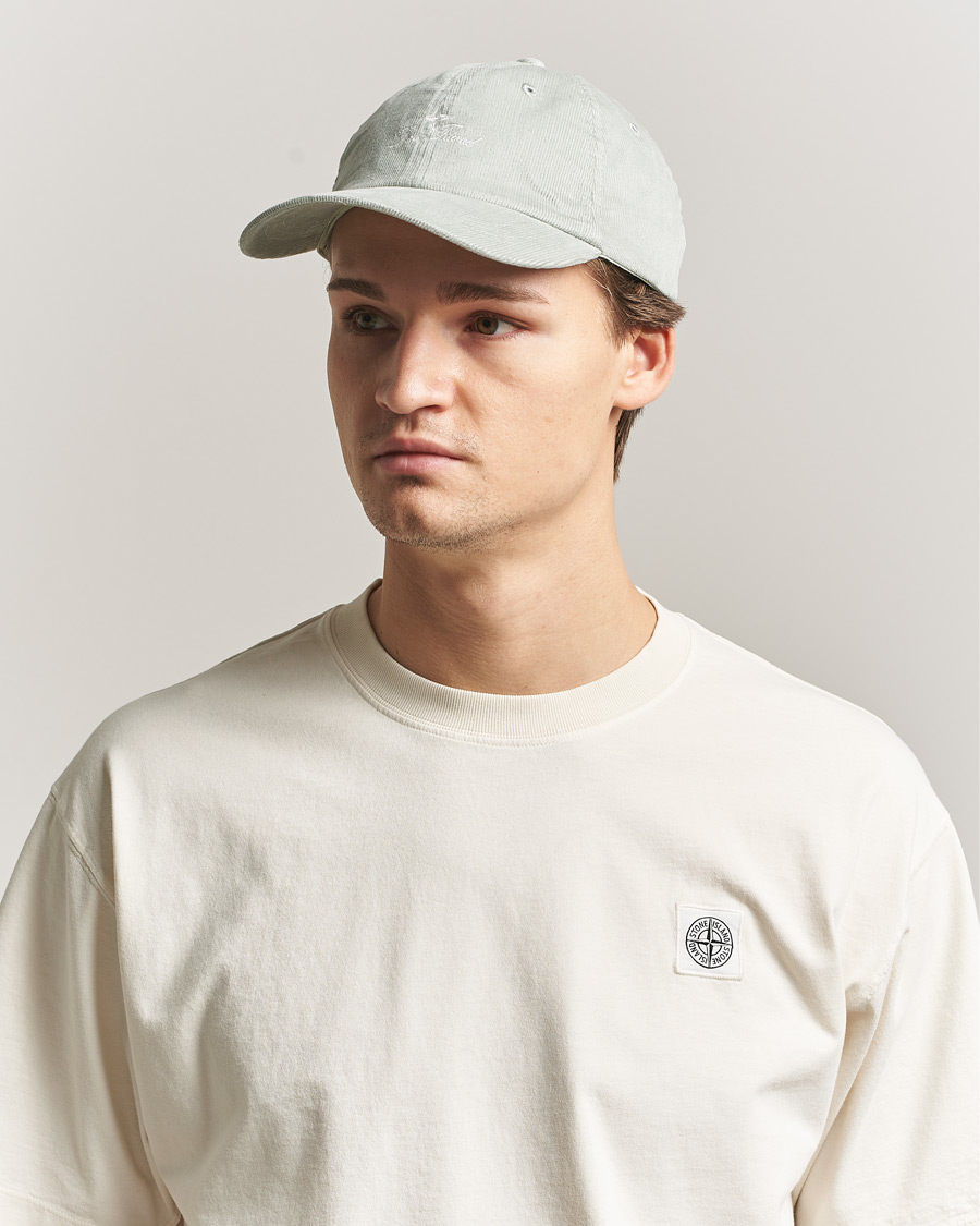 Herren | Hüte & Mützen | Stone Island | Micro Cord Cotton Cap Sage