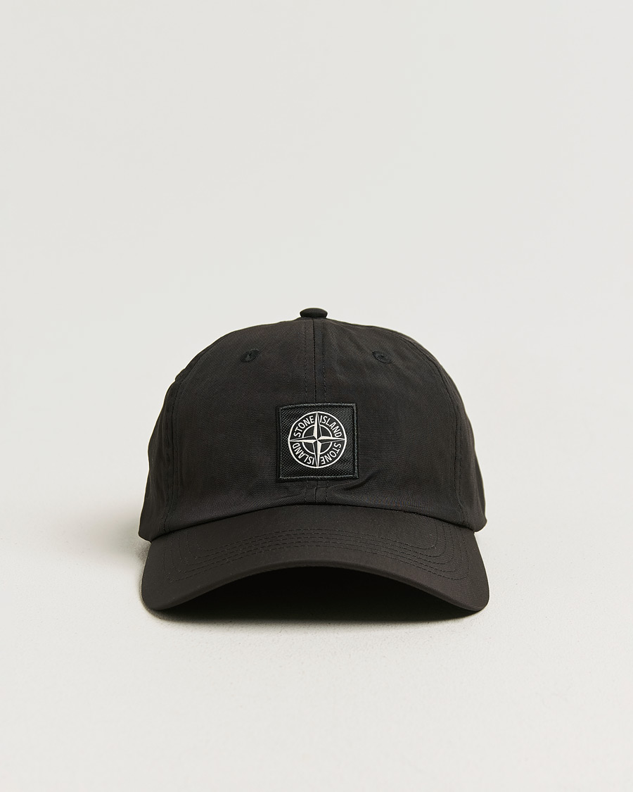 Herren | Hüte & Mützen | Stone Island | Nylon Oxford Cap Black