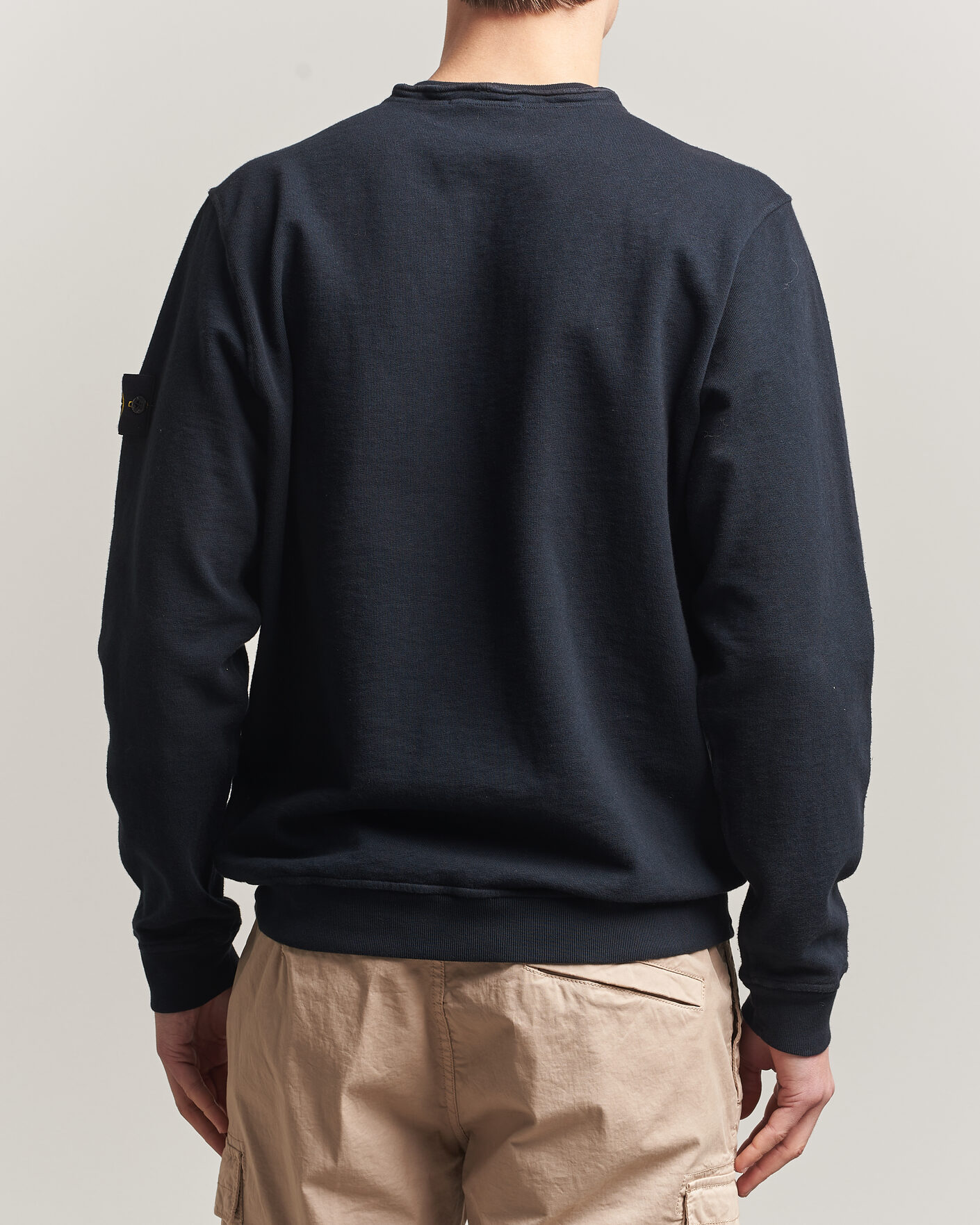 Herren | Pullover | Stone Island | Old Dyed Cotton Sweatshirt Navy