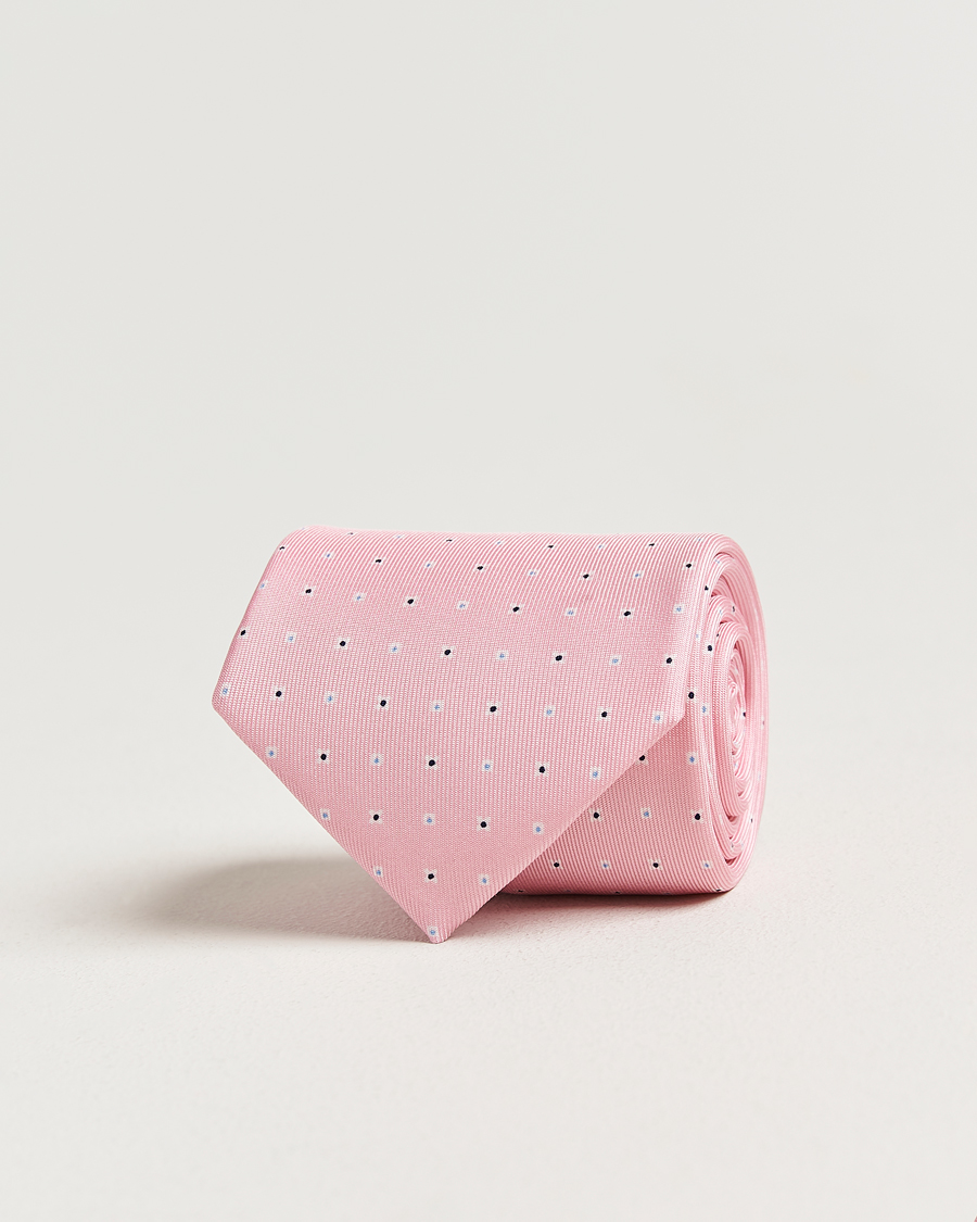 Herren | Krawatten | E. Marinella | 3-Fold Printed Silk Tie Pink