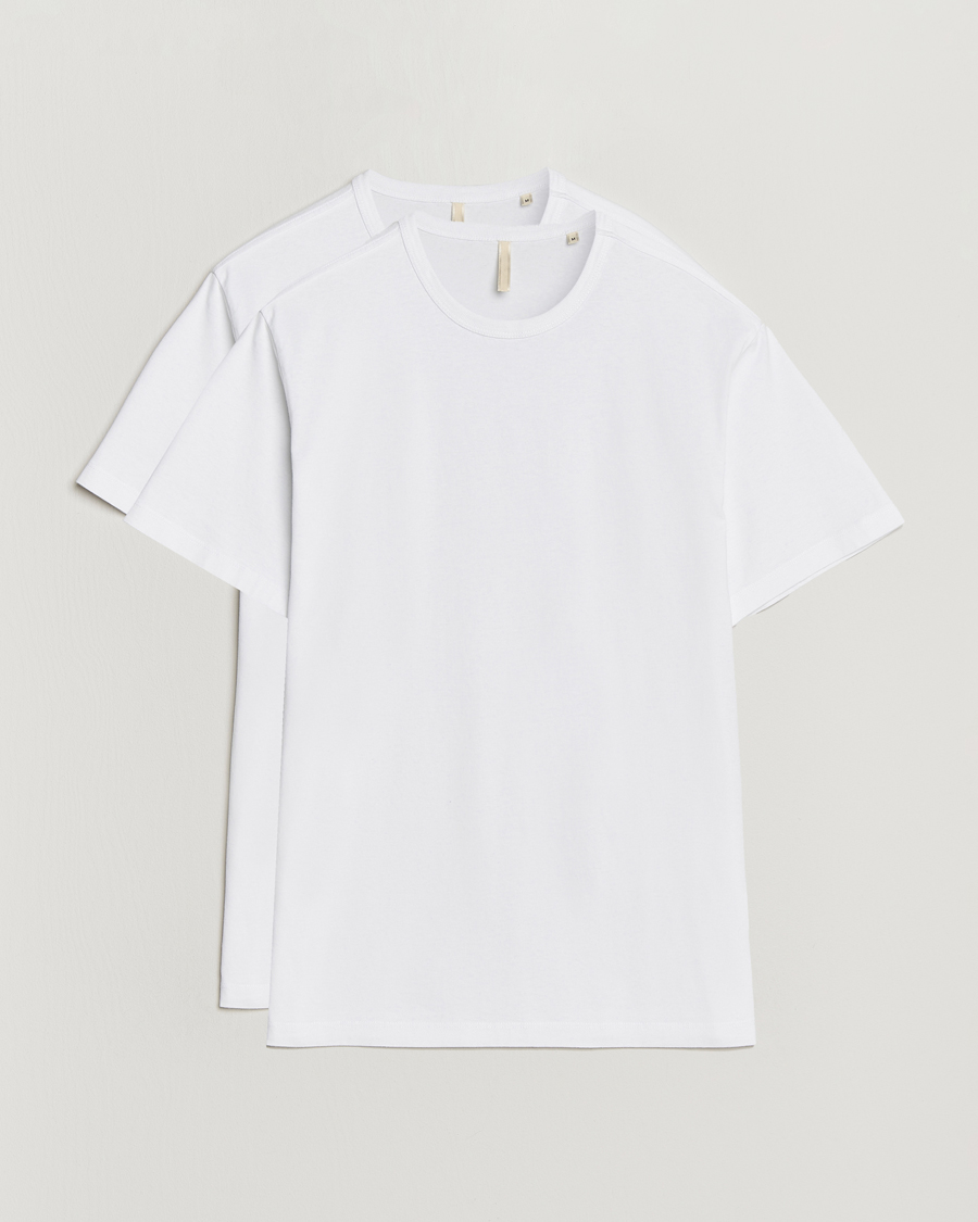 Herren | T-Shirts | Sunflower | 2 Pack Tee White