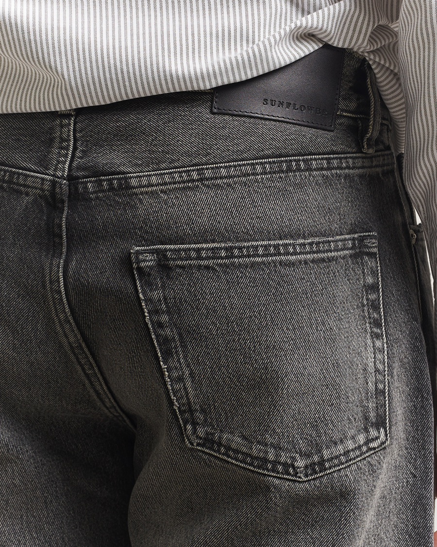 Herren | Jeans | Sunflower | Loose Jeans New Black Worn