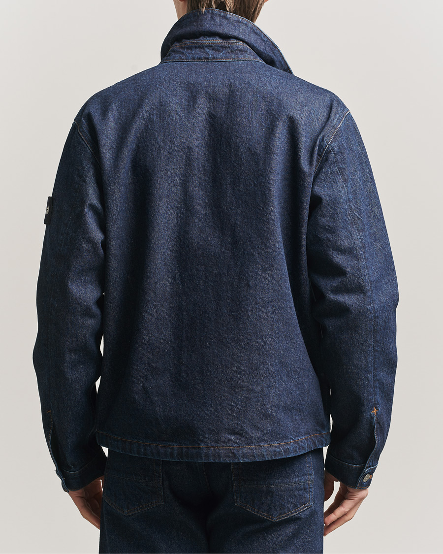 Herren | Jacken | Stone Island | Denim Jacket Blue Rinse