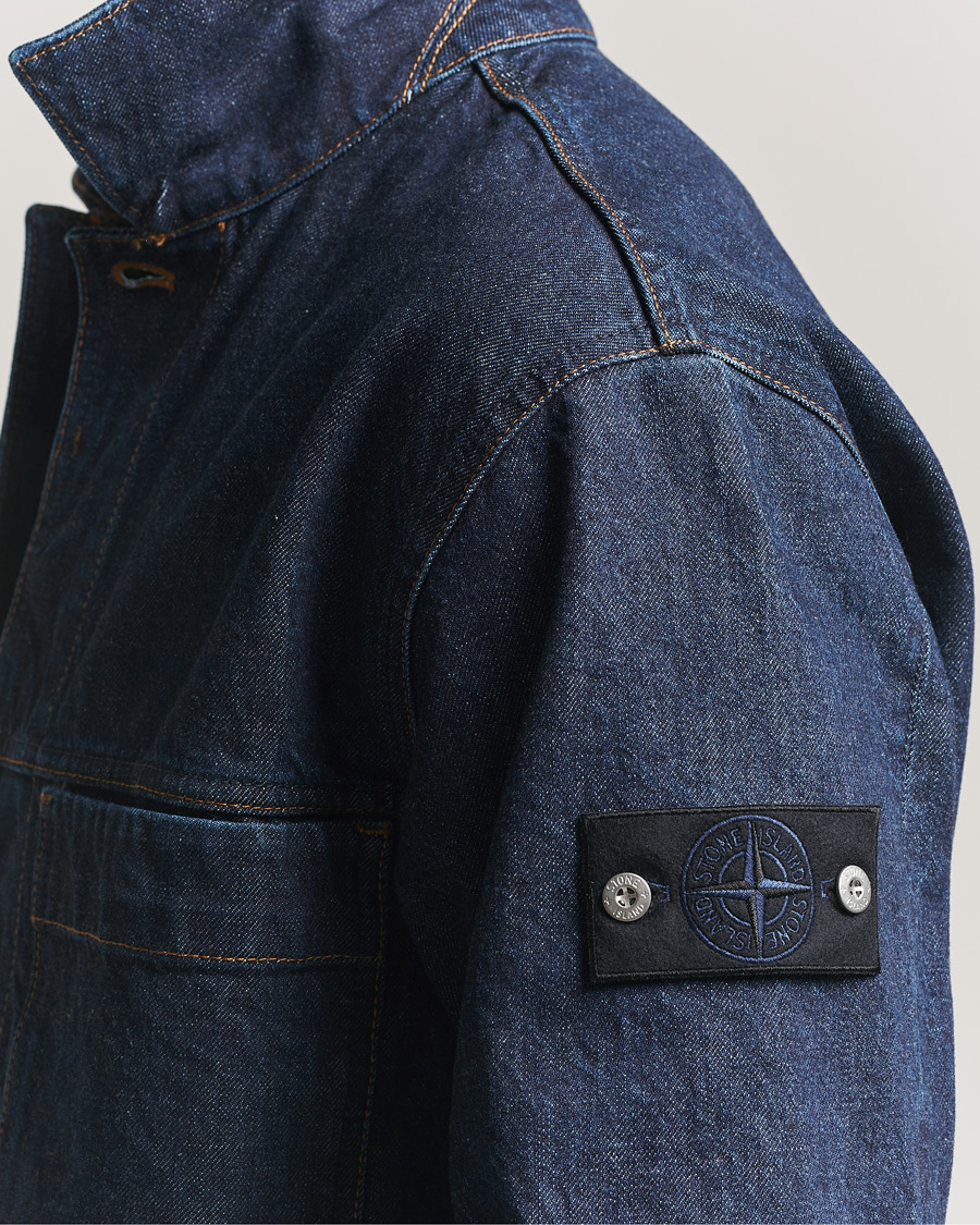 Herren | Jacken | Stone Island | Denim Jacket Blue Rinse