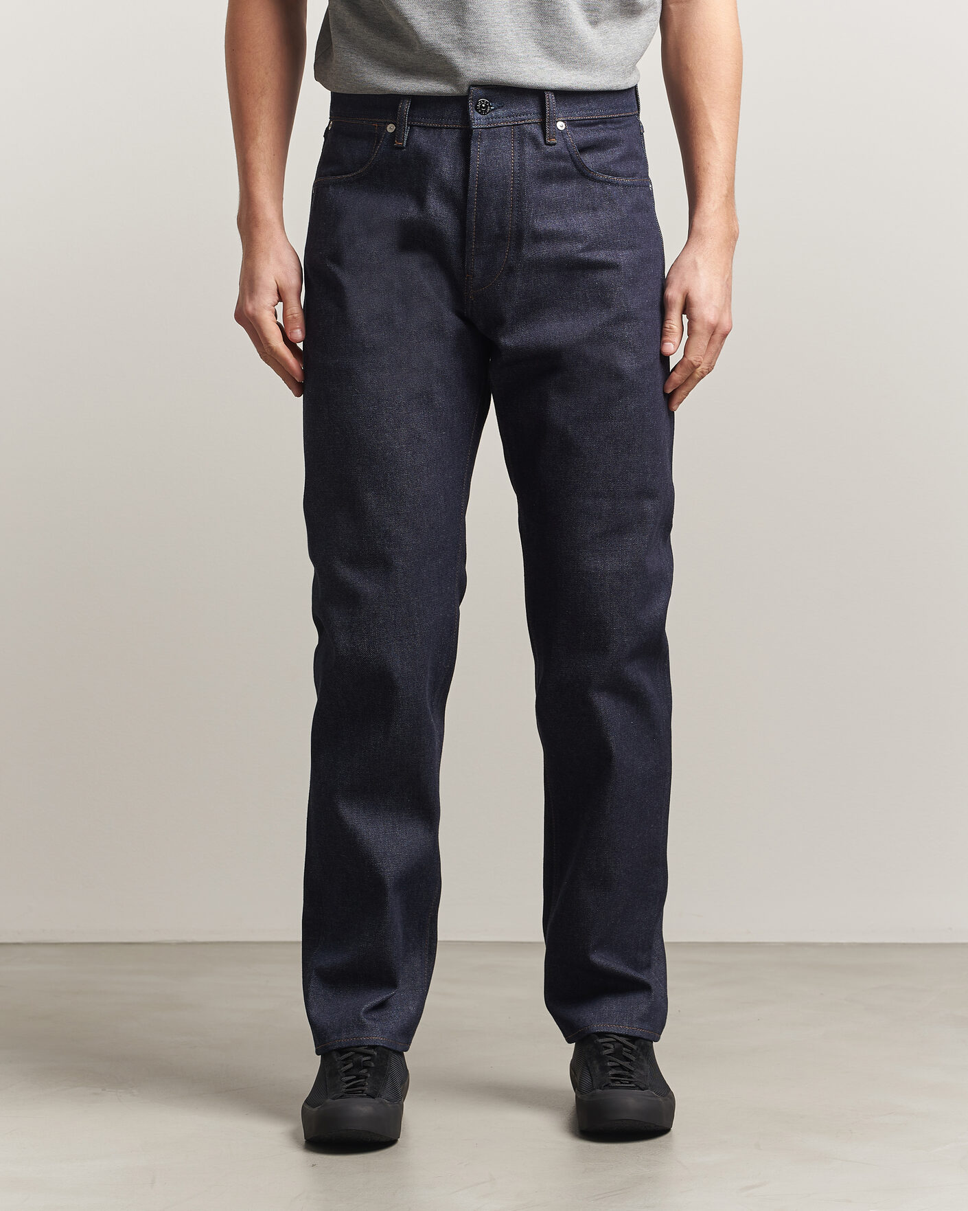 Herren | Jeans | Stone Island | Straight Fit Jeans Blue Raw