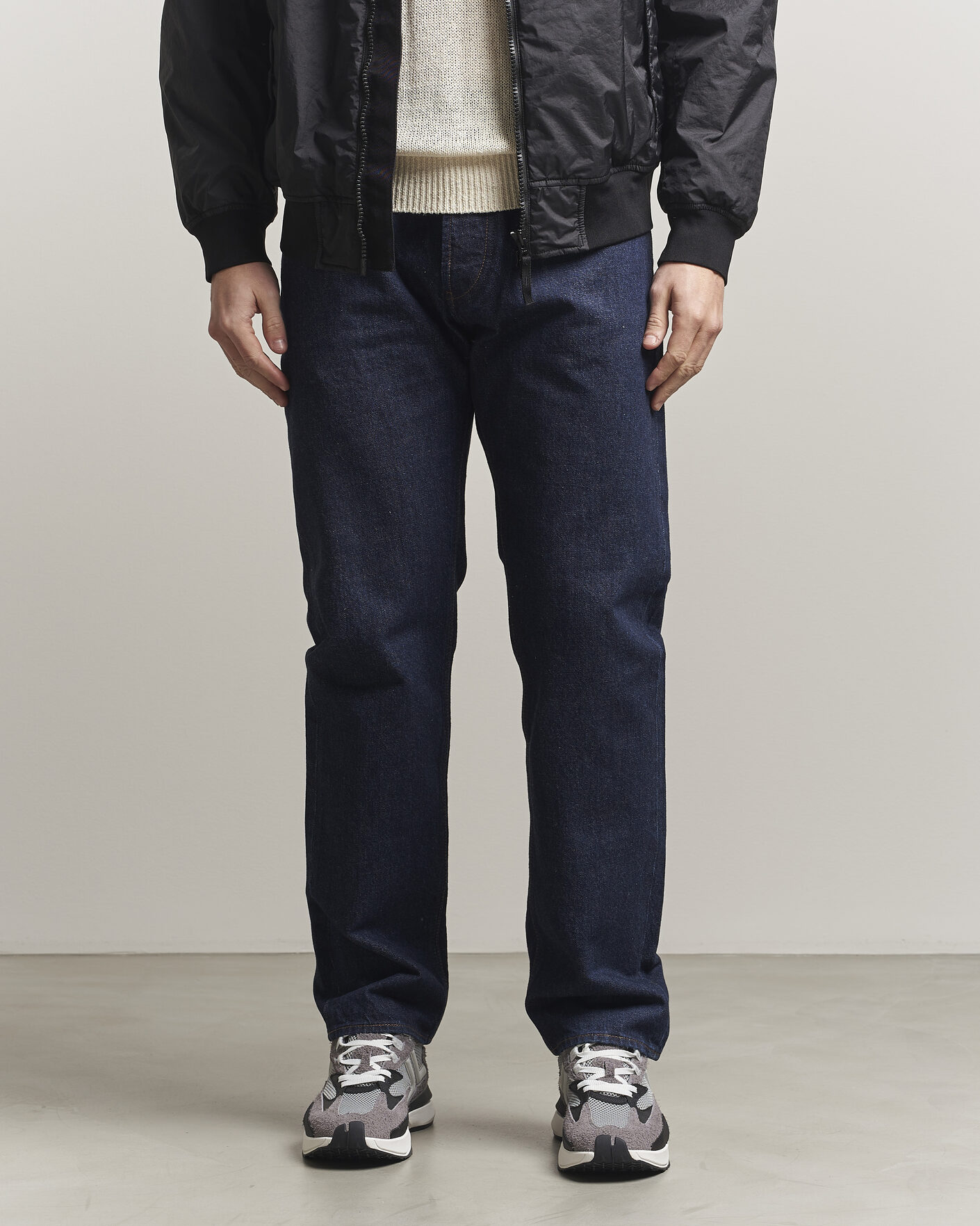 Herren | Jeans | Stone Island | Straight Fit Denim Jeans Blue Rinse