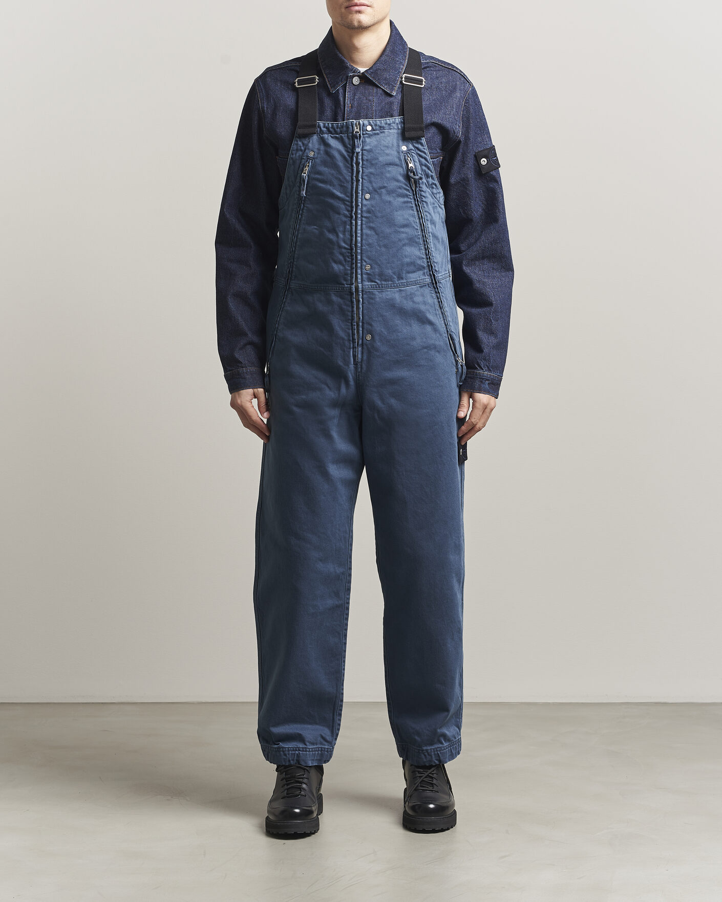 Herren | Jeans | Stone Island | Denim Overall Indigo