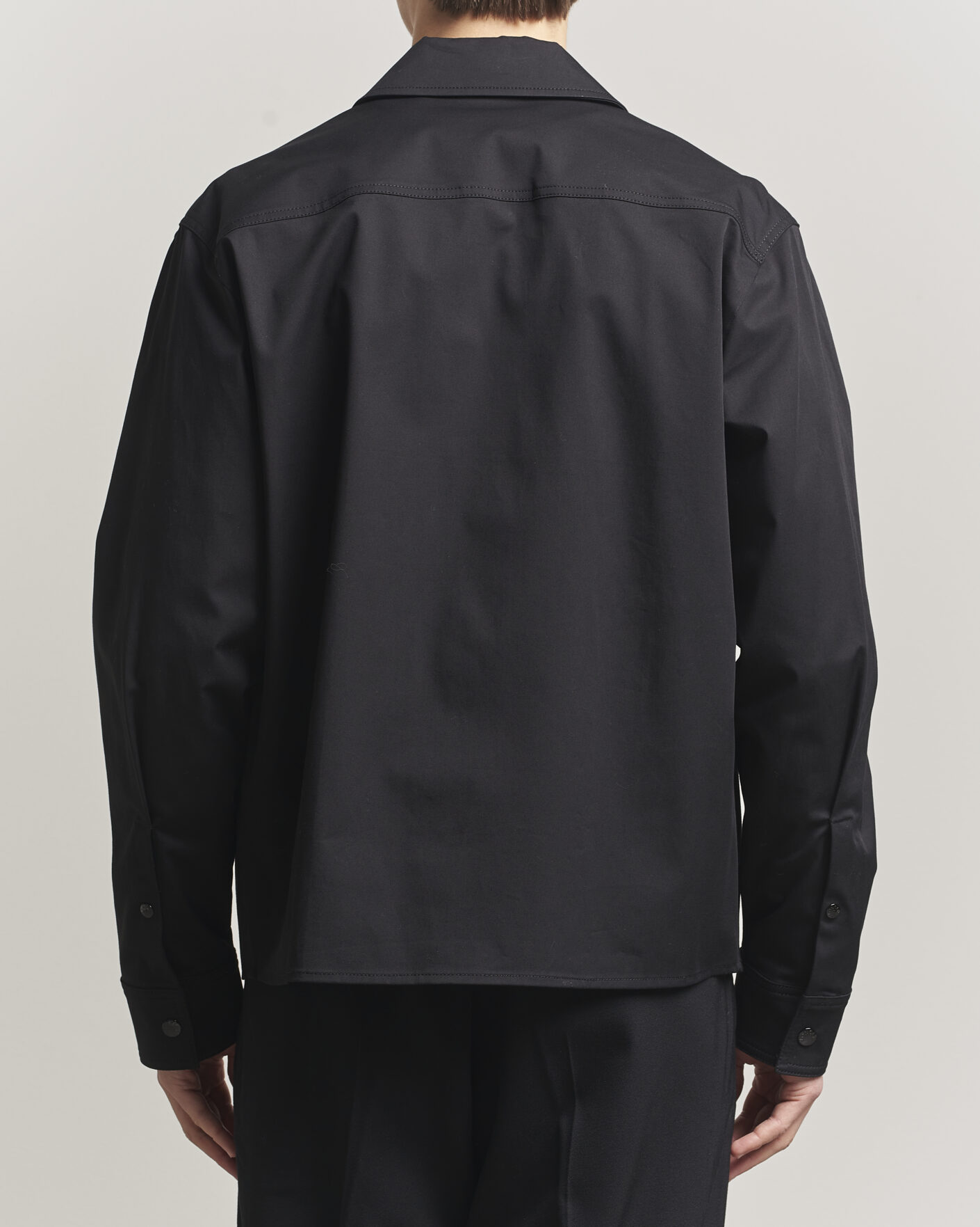 Herren | Hemden | Moncler | Zip Overshirt Black