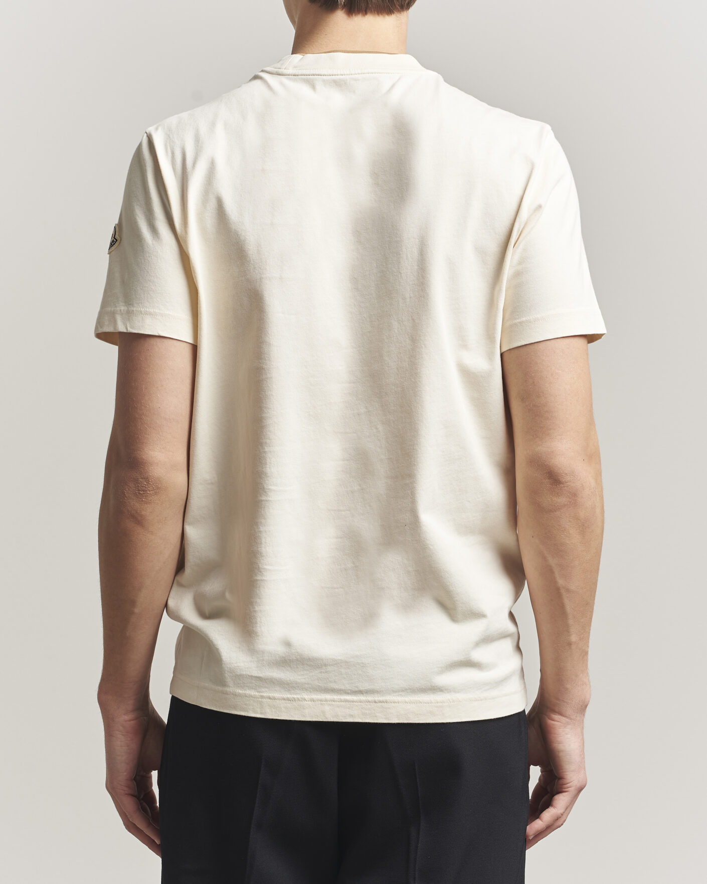 Herren | T-Shirts | Moncler | Signature Logo T-Shirt Off White