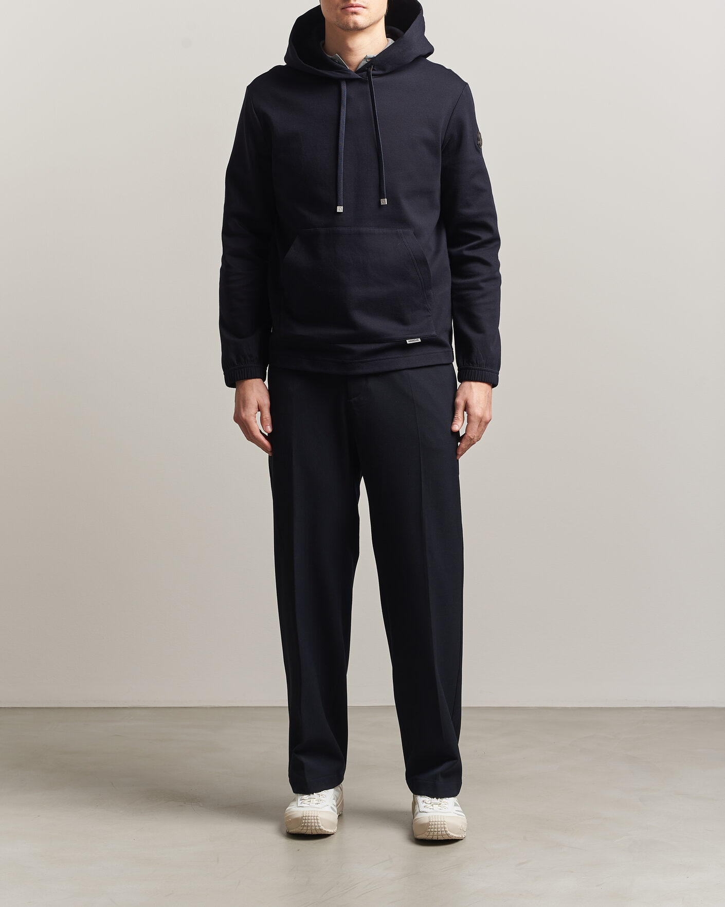 Herren | Pullover | Moncler | Luxury Sweat Hoodie Navy