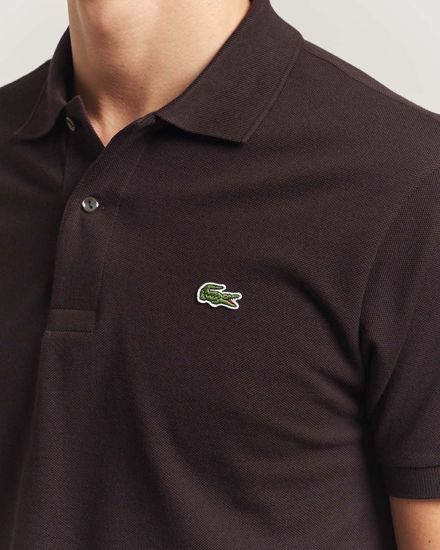 Herren | Poloshirts | Lacoste | Original Polo Piké Buffle Brown