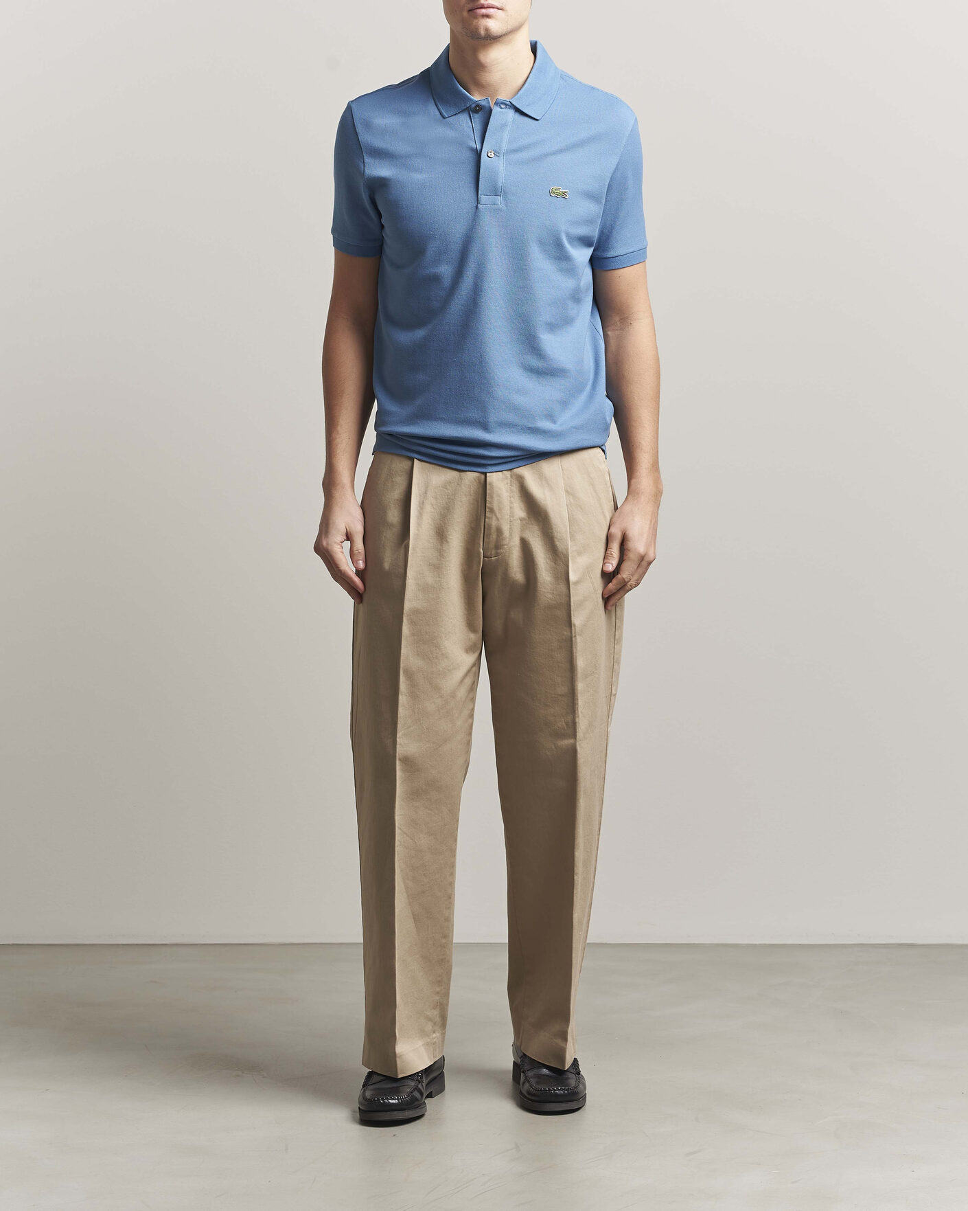 Herren | Poloshirts | Lacoste | Slim Fit Polo Piké Abyss Blue