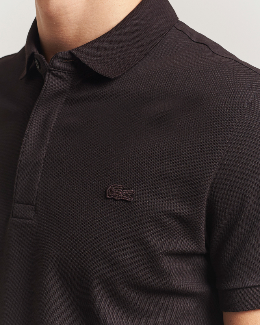 Herren | Poloshirts | Lacoste | Paris Polo Piké Buffle Brown