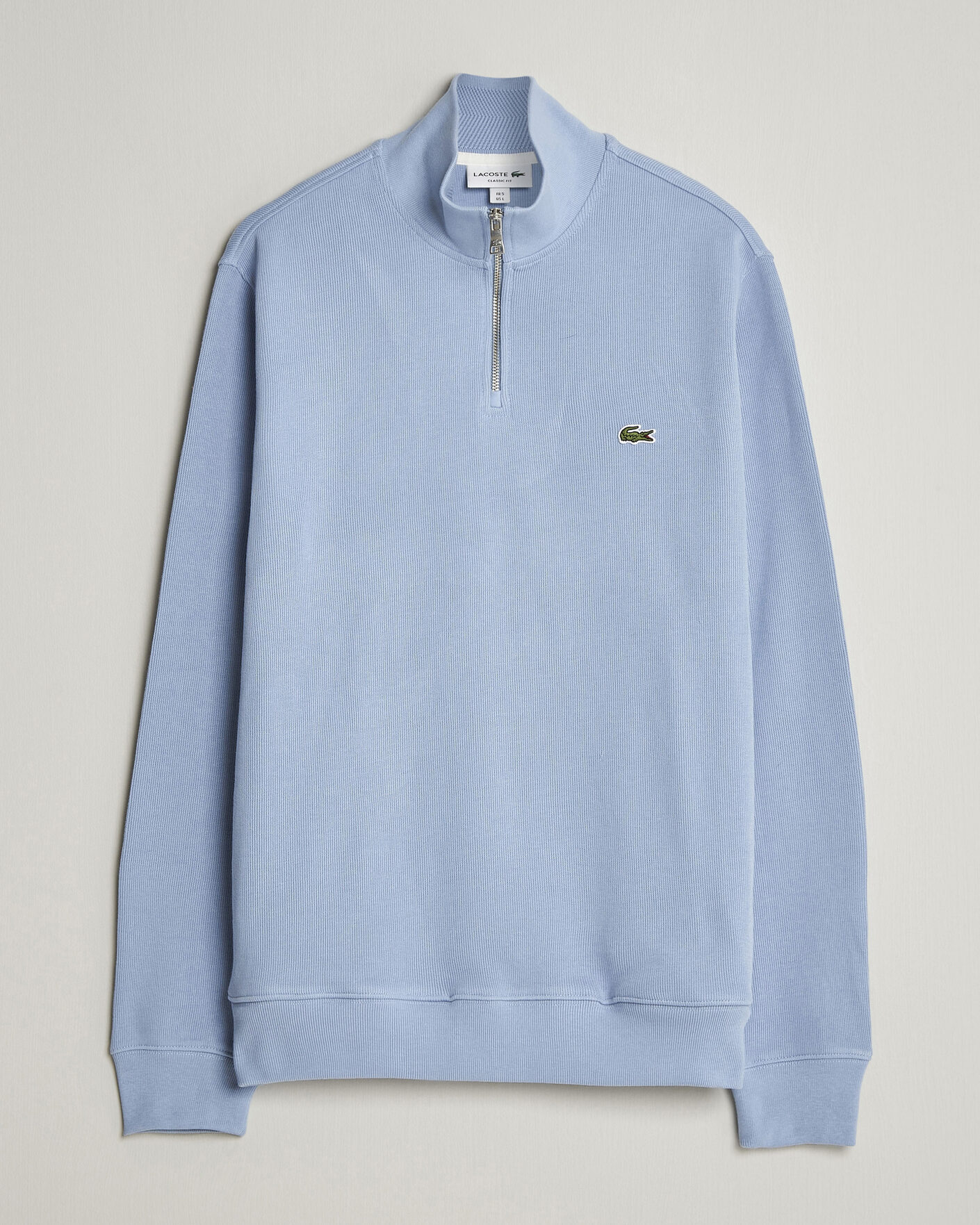 Herren | Pullover | Lacoste | Rib Interlock Half Zip Aphylla Blue