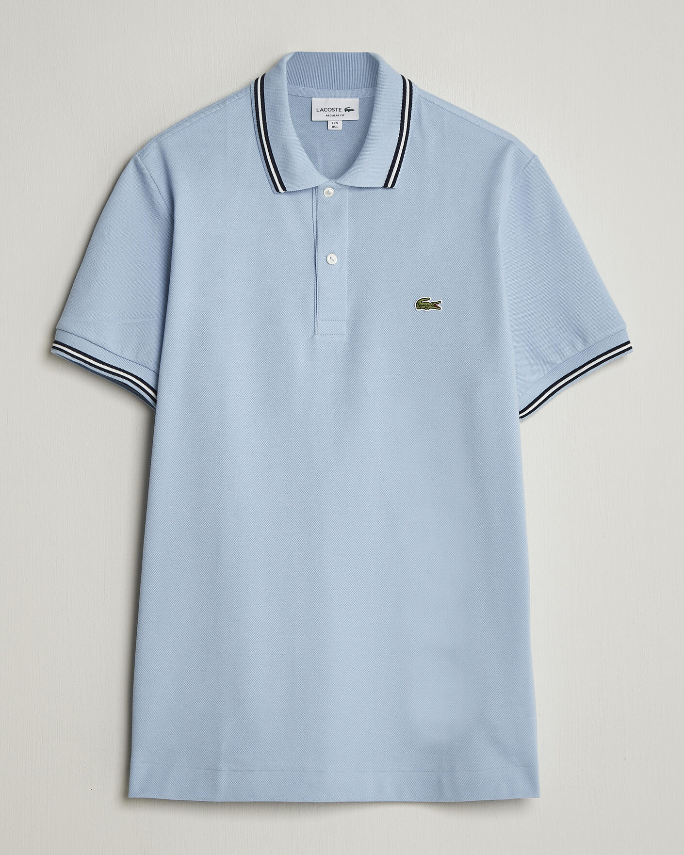 Herren | Poloshirts | Lacoste | Original Tipped Polo Piké Chambray