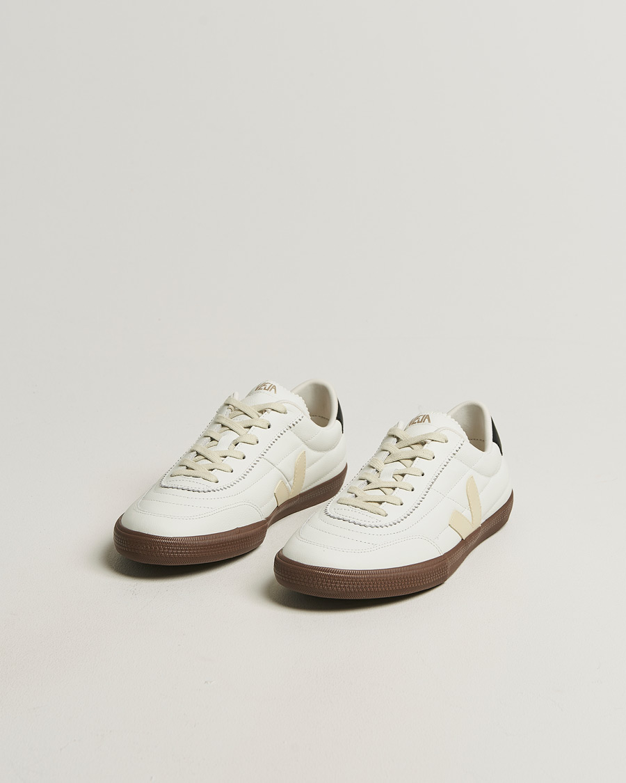 Herren | Sneaker | Veja | Panenka Leather Sneaker White/Black Bark