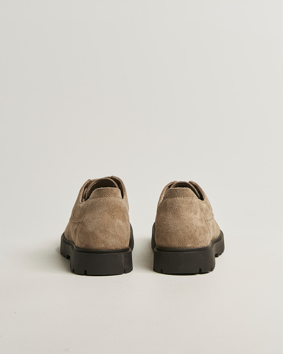 Herren | Oxford | BIRKENSTOCK | Highwood Moc Lace Gray Taupe Suede