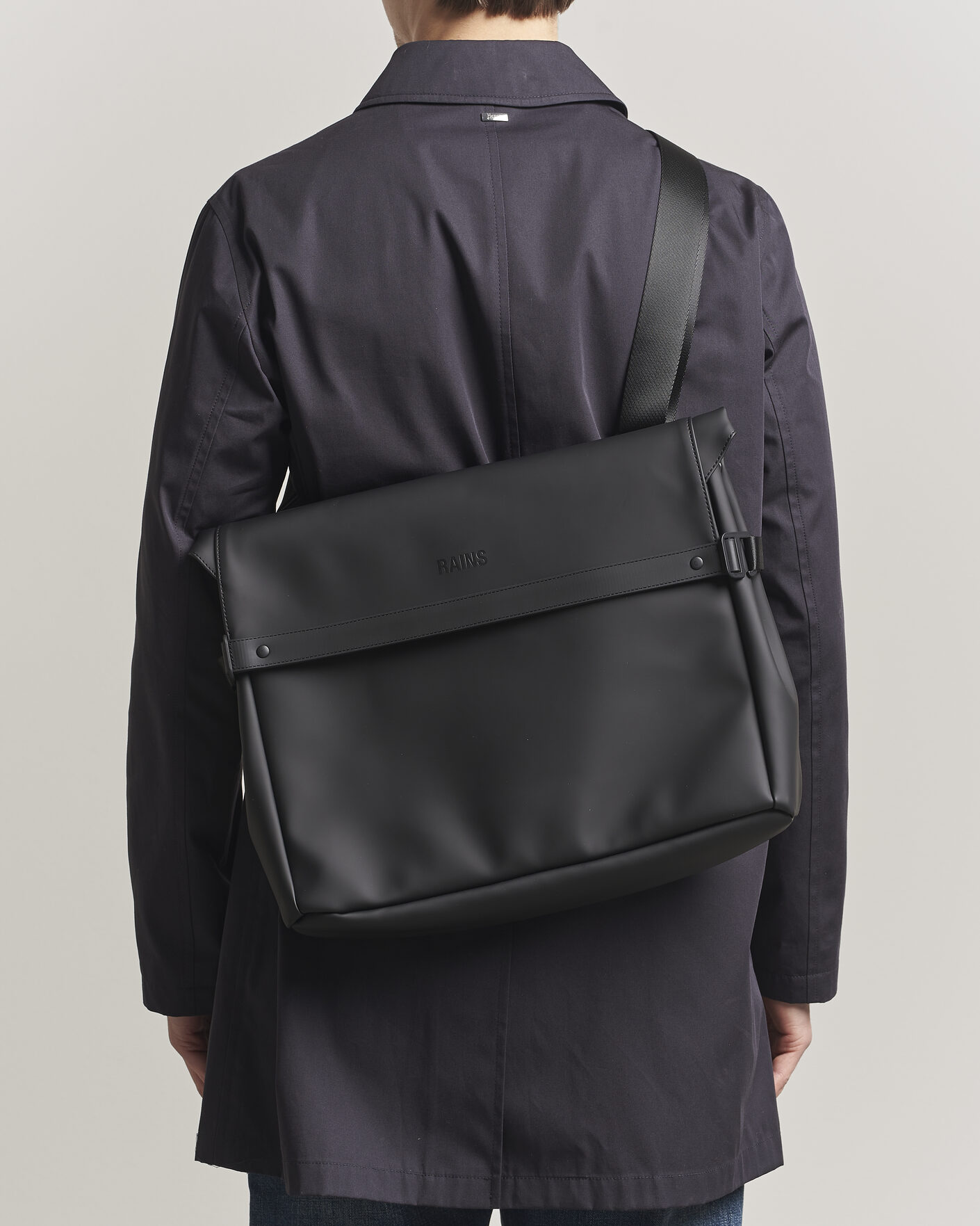 Herren | Taschen | RAINS | OTG Messenger Bag Black