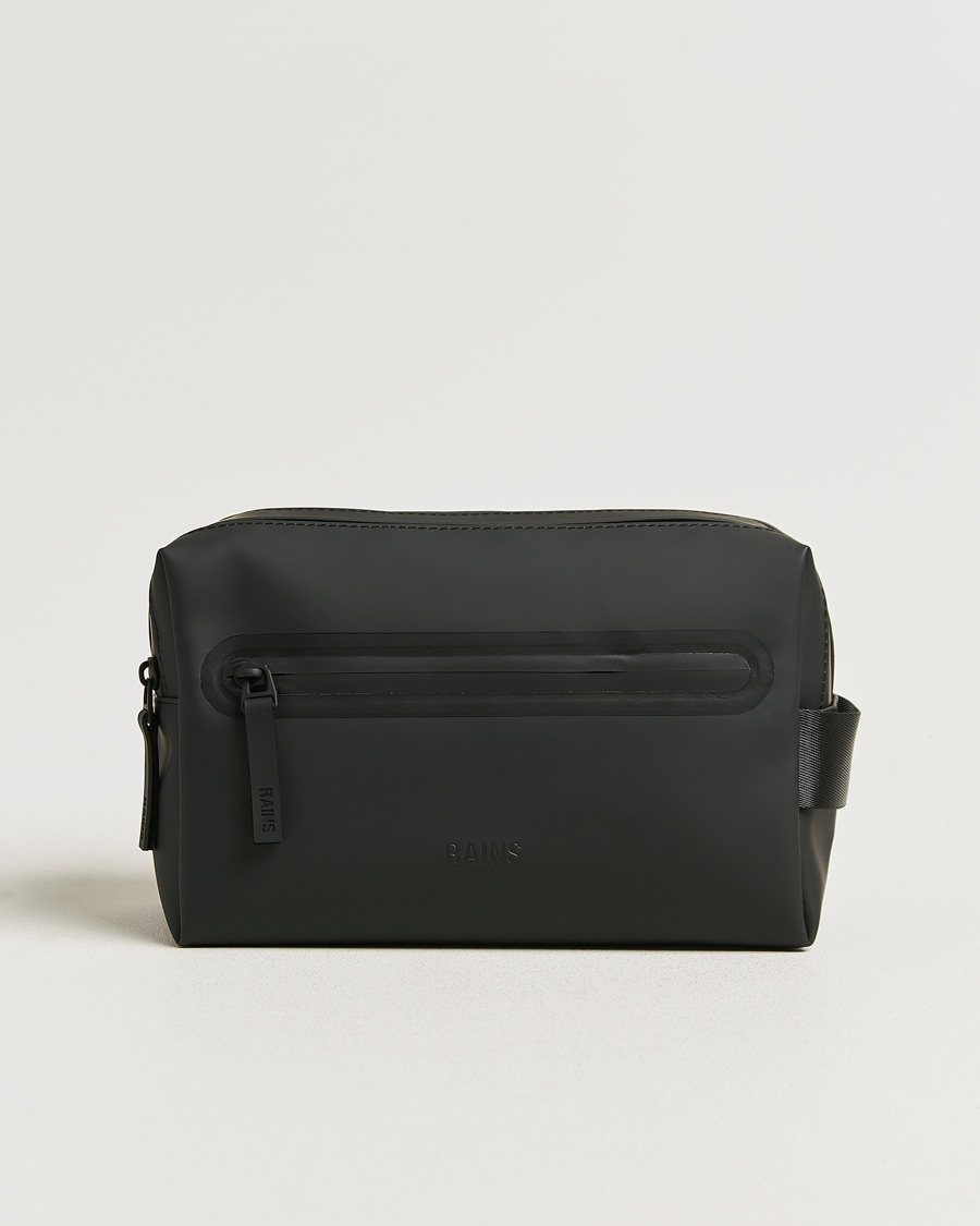 Herren | Taschen | RAINS | Double Zip Washbag Black