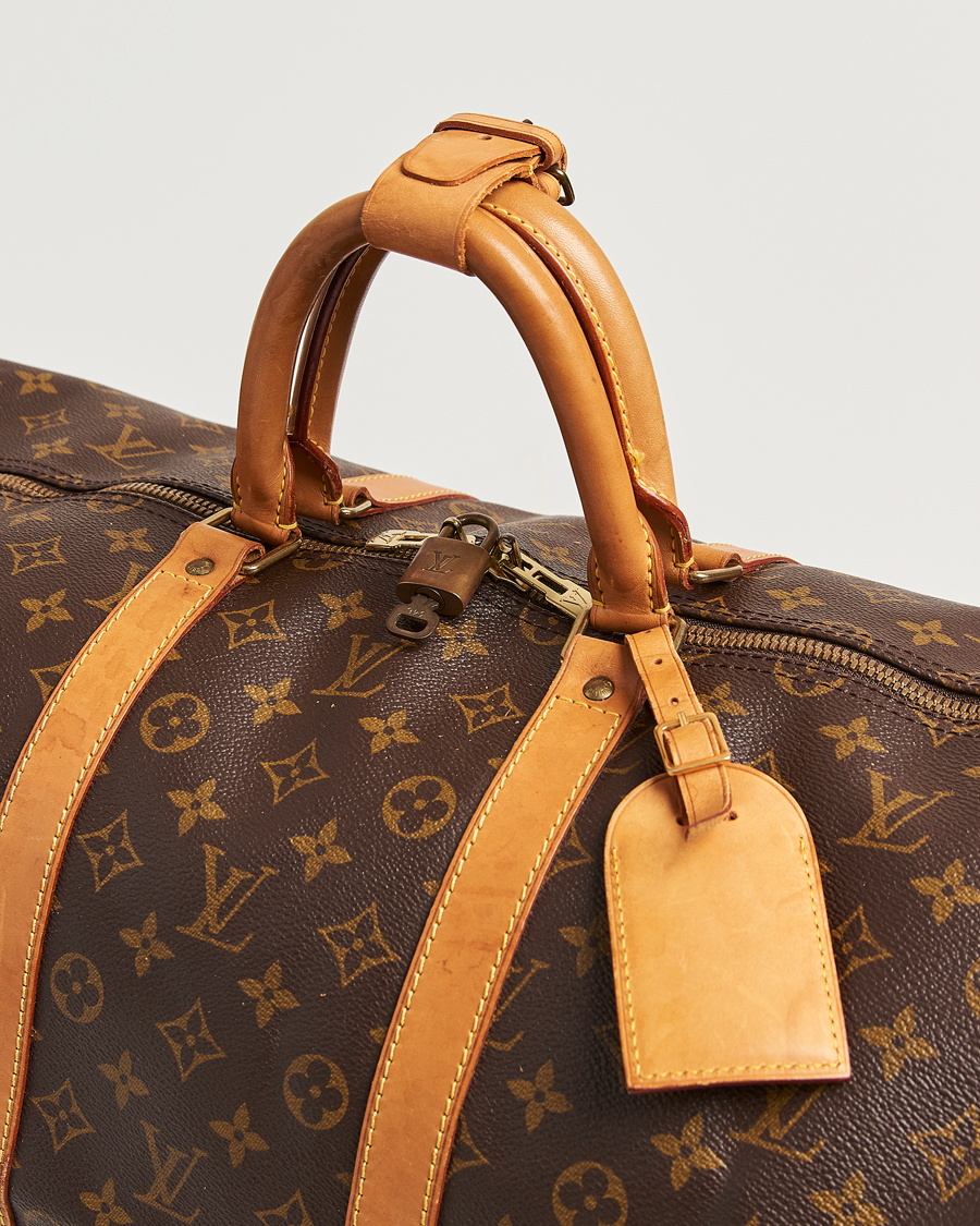 Herren | Pre-Owned & Vintage Bags | Louis Vuitton Pre-Owned | Keepall Bandouliére 55 Monogram