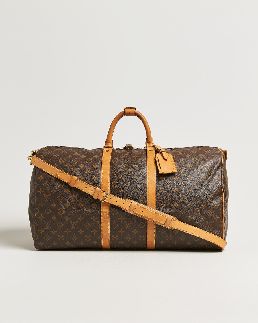 Herren | Pre-Owned & Vintage Bags | Louis Vuitton Pre-Owned | Keepall Bandouliére 55 Monogram